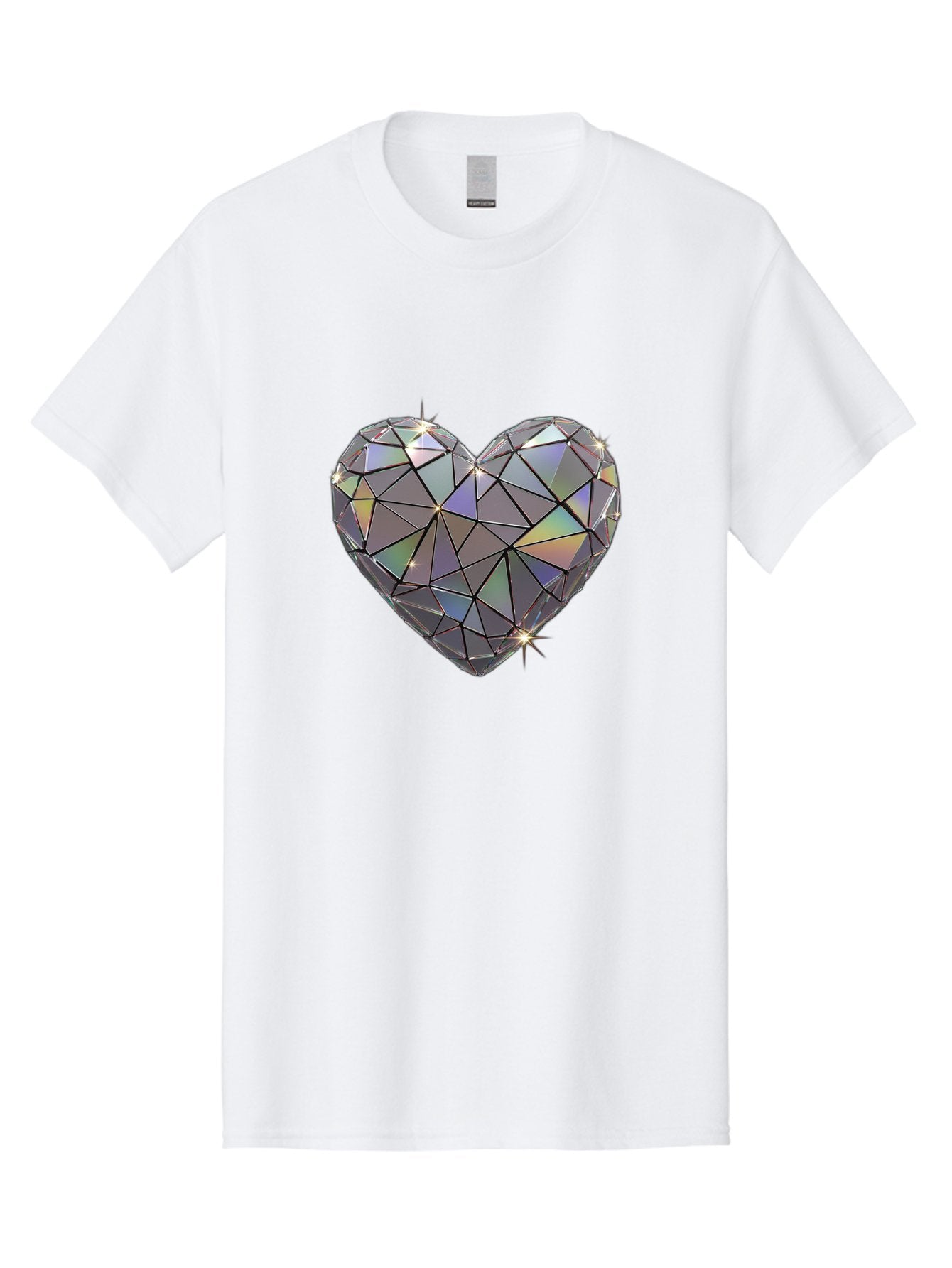 Diamond-Heart-2 Men'S Graphic Tee, 100% Cotton, Comfortable Casual Summer Wear, Machine Washable, Vintage Camera, Old Camera, Antique Camera, Black Camera, Classic Photography, Photography Equipment, Nostalgic Device, Film Camera, Camera Art Bak413 13