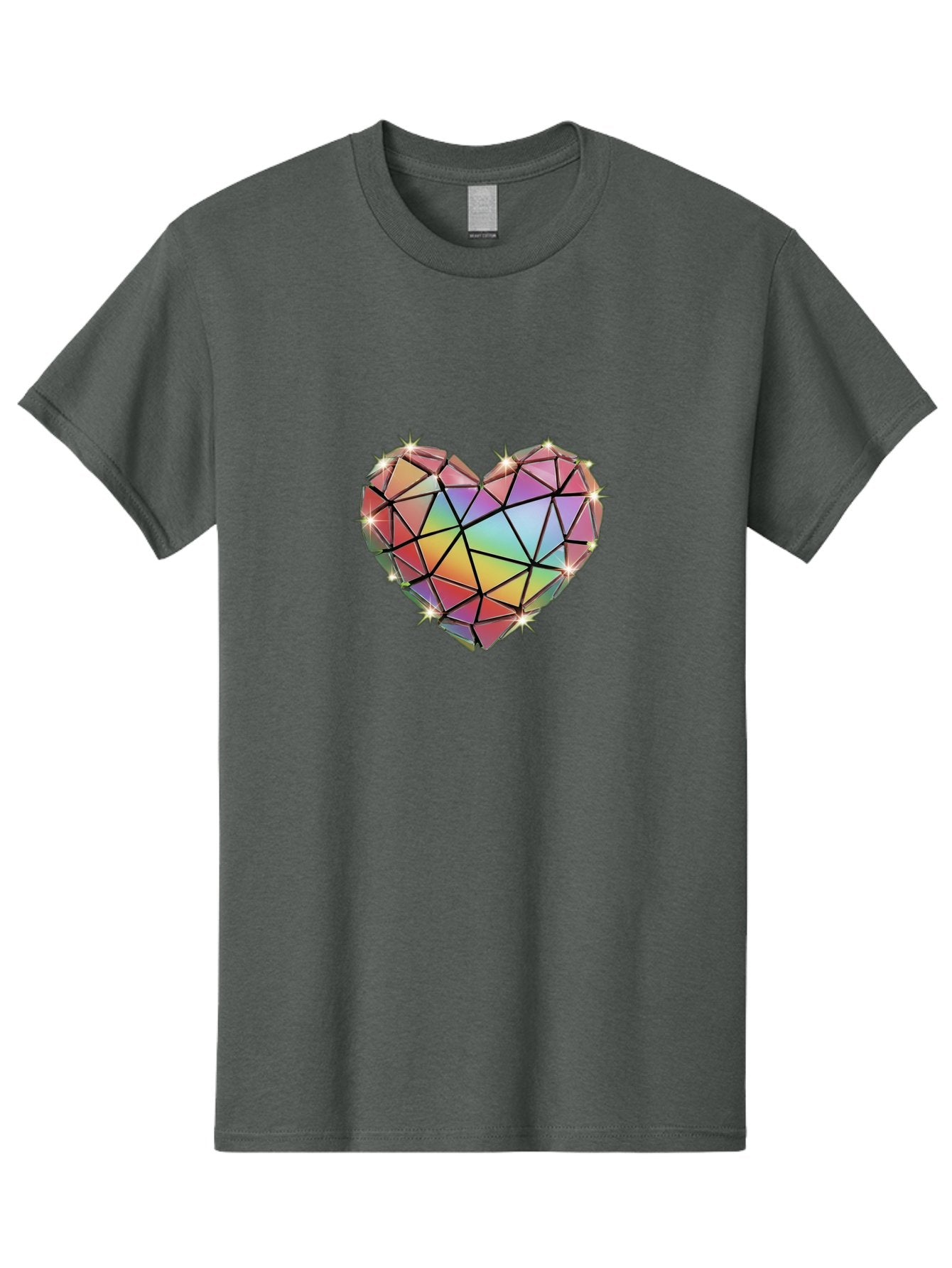 Diamond-Heart-4 Men'S Graphic Tee, 100% Cotton, Comfortable Casual Summer Wear, Machine Washable, Vintage Camera, Old Camera, Antique Camera, Black Camera, Classic Photography, Photography Equipment, Nostalgic Device, Film Camera, Camera Art Bak415 10