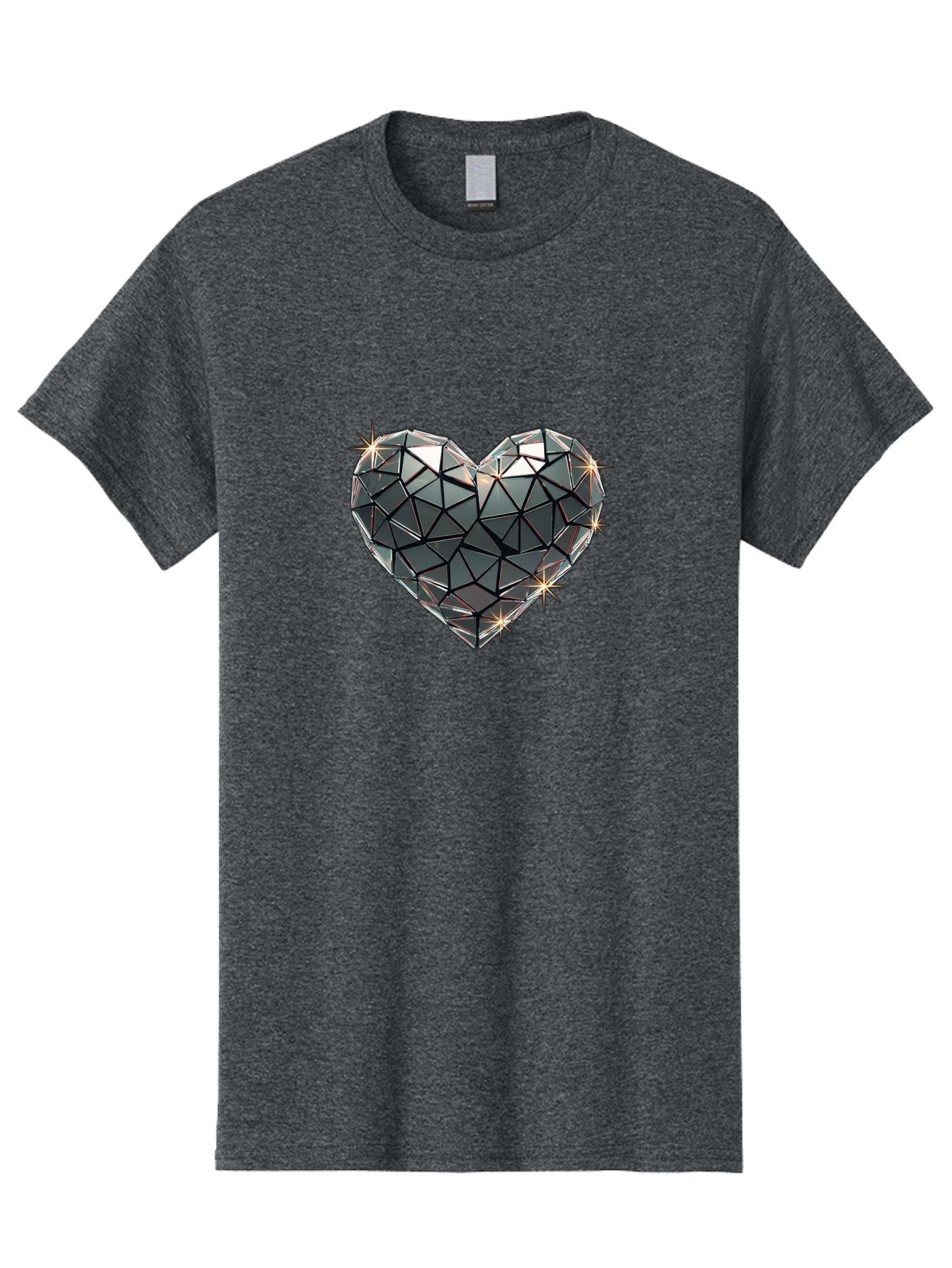Diamond-Heart Men'S Graphic Tee, 100% Cotton, Comfortable Casual Summer Wear, Machine Washable, Vintage Camera, Old Camera, Antique Camera, Black Camera, Classic Photography, Photography Equipment, Nostalgic Device, Film Camera, Camera Art Bak416 6