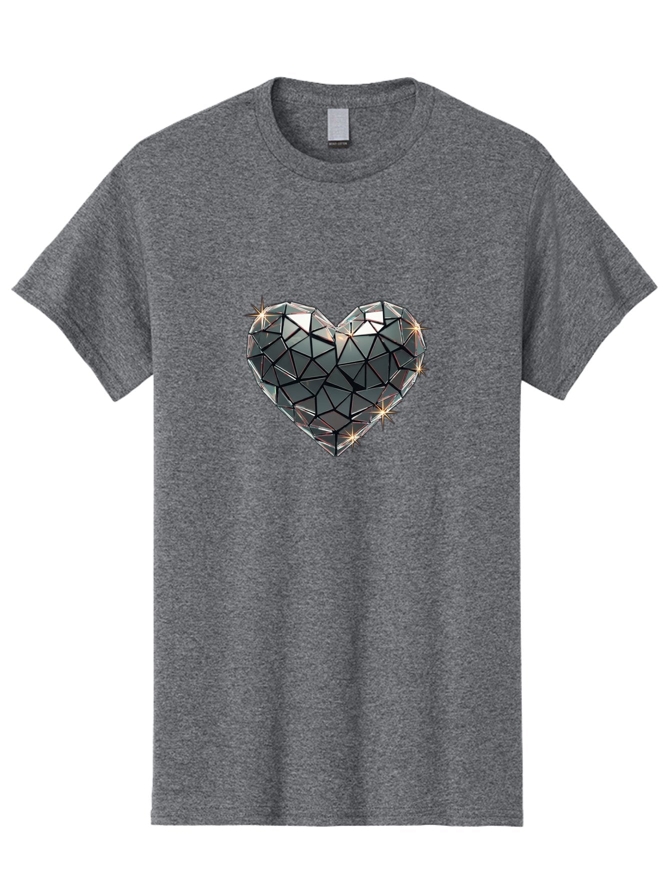 Diamond-Heart Men'S Graphic Tee, 100% Cotton, Comfortable Casual Summer Wear, Machine Washable, Vintage Camera, Old Camera, Antique Camera, Black Camera, Classic Photography, Photography Equipment, Nostalgic Device, Film Camera, Camera Art Bak416 12