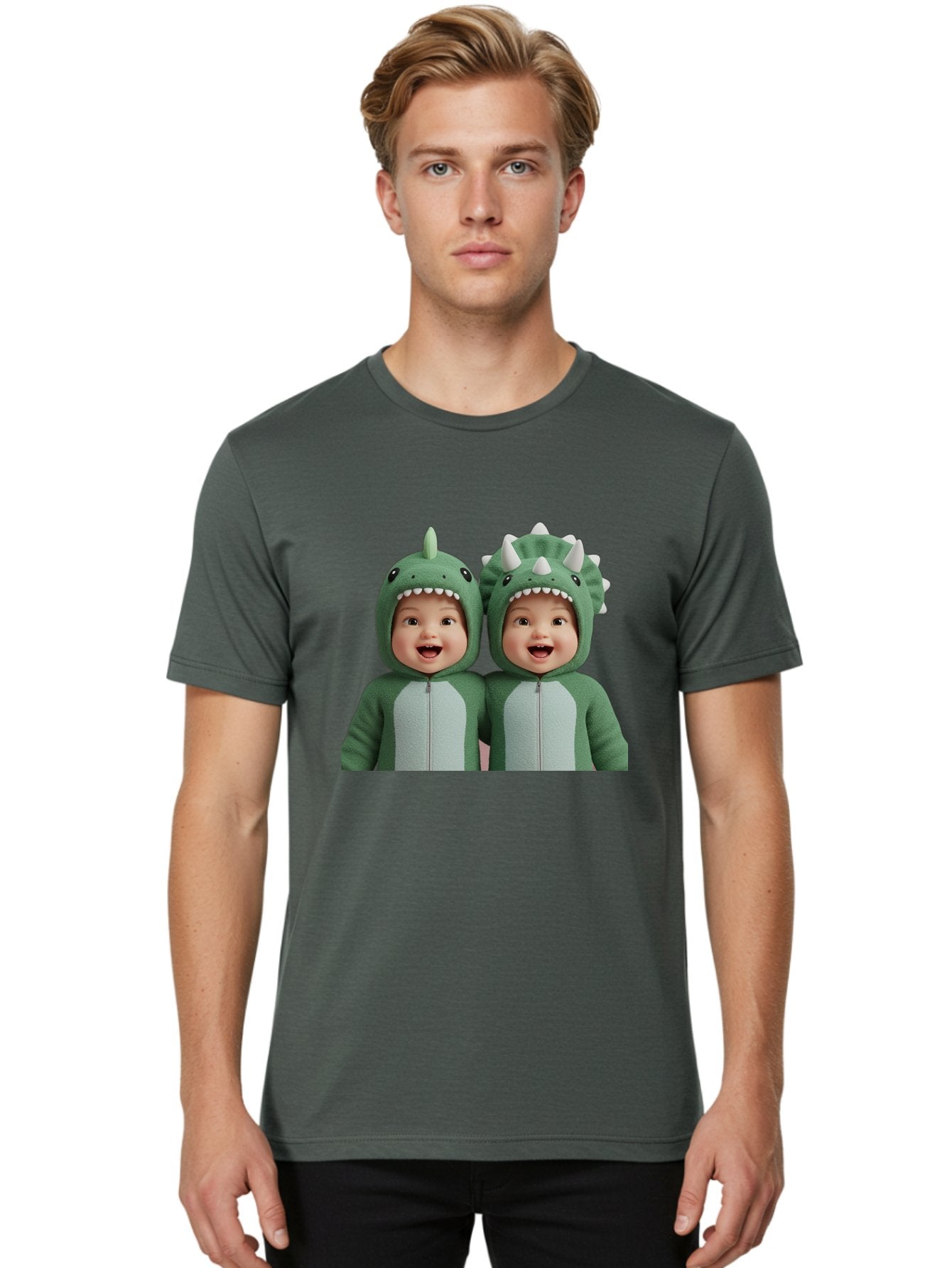 Dinosaur-Costume-Twins Men'S Graphic Tee, 100% Cotton, Comfortable Casual Summer Wear, Machine Washable, Vintage Camera, Old Camera, Antique Camera, Black Camera, Classic Photography, Photography Equipment, Nostalgic Device, Film Camera, Bak419 20