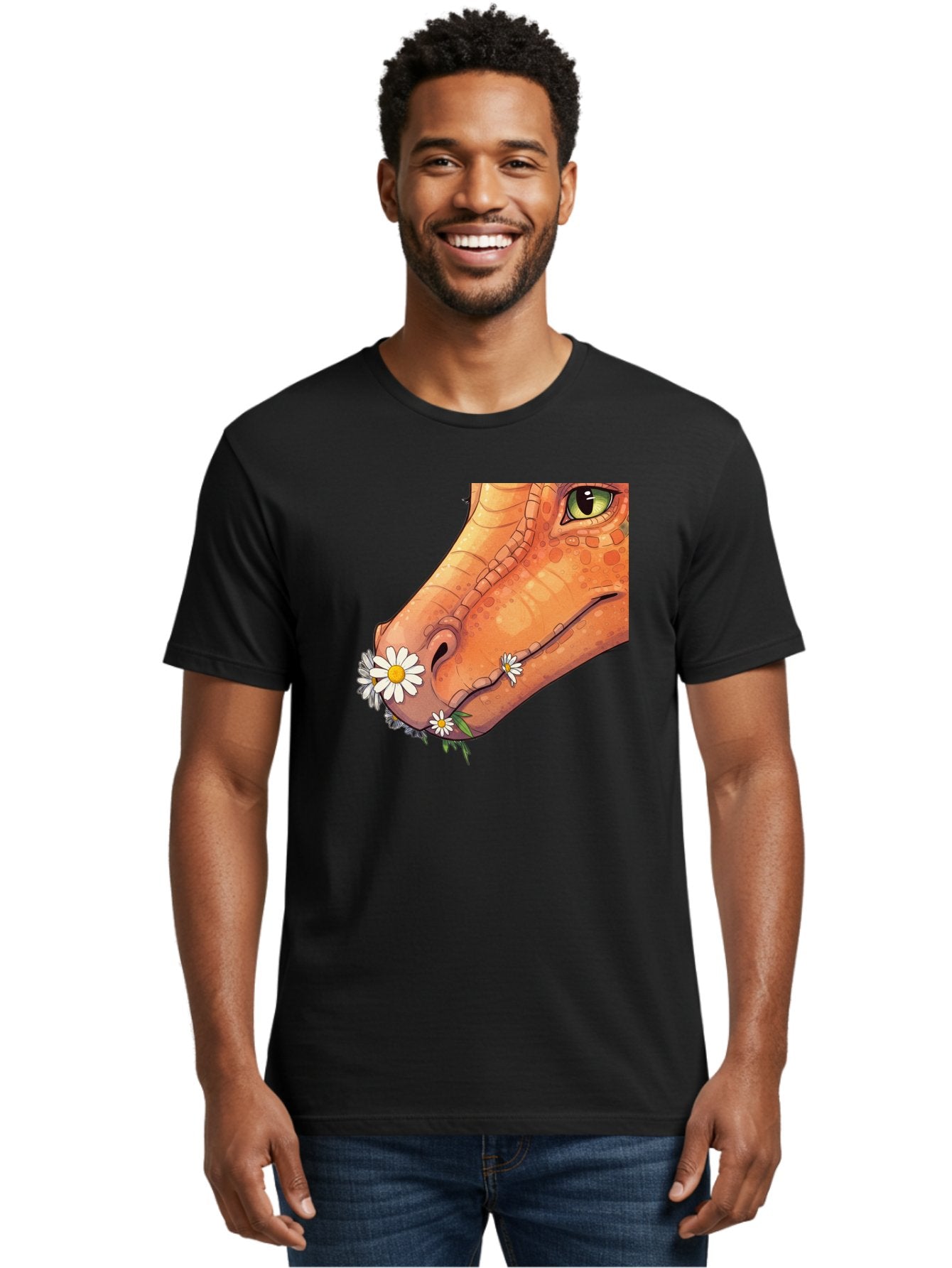 Dinosaur-Head Men'S Graphic Tee, 100% Cotton, Comfortable Casual Summer Wear, Machine Washable, Vintage Camera, Old Camera, Antique Camera, Black Camera, Classic Photography, Photography Equipment, Nostalgic Device, Film Camera, Camera Art Bak420 18