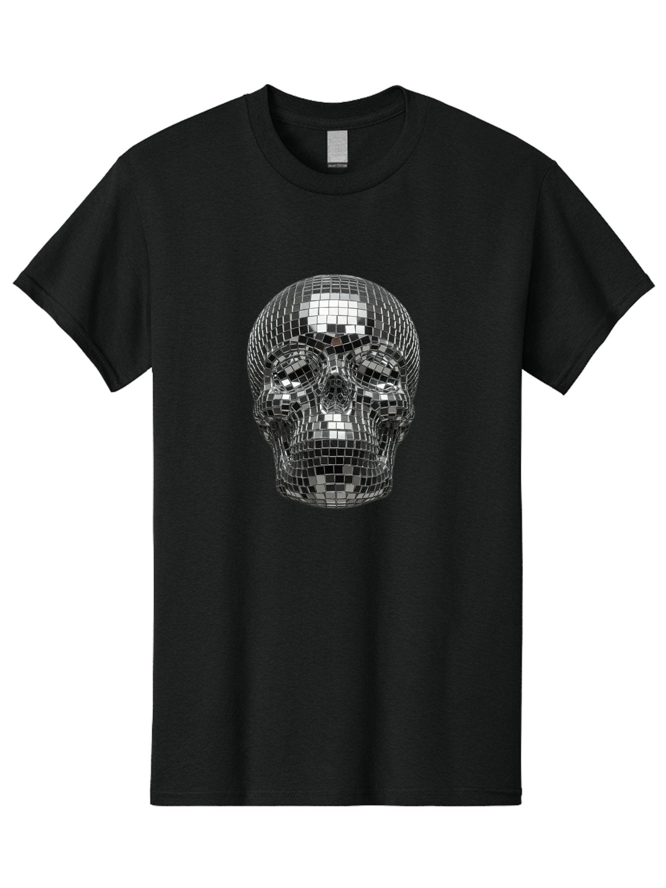 Disco-Ball-Skull-1 Men'S Graphic Tee, 100% Cotton, Comfortable Casual Summer Wear, Machine Washable, Vintage Camera, Old Camera, Antique Camera, Black Camera, Classic Photography, Photography Equipment, Nostalgic Device, Film Camera, Bak421 11
