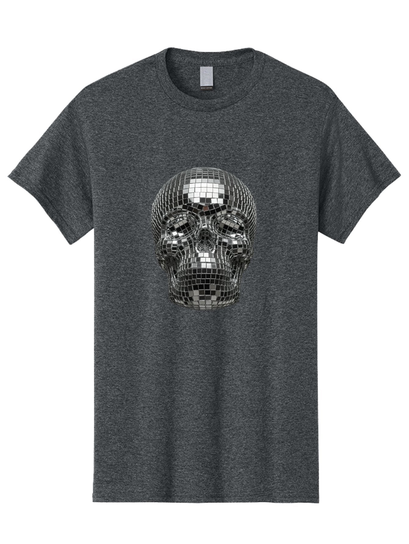 Disco-Ball-Skull-1 Men'S Graphic Tee, 100% Cotton, Comfortable Casual Summer Wear, Machine Washable, Vintage Camera, Old Camera, Antique Camera, Black Camera, Classic Photography, Photography Equipment, Nostalgic Device, Film Camera, Bak421 12