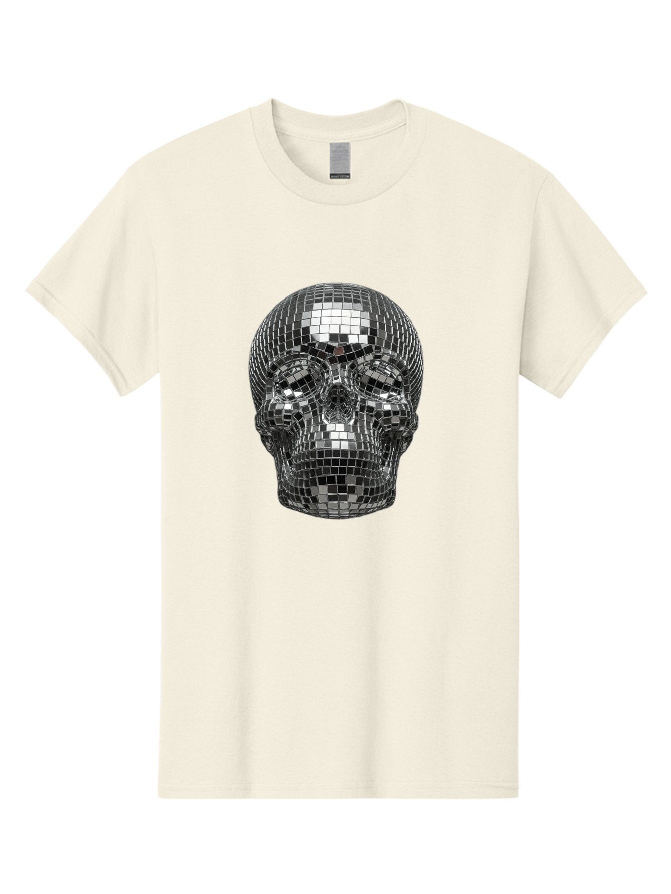 Disco-Ball-Skull-1 Men'S Graphic Tee, 100% Cotton, Comfortable Casual Summer Wear, Machine Washable, Vintage Camera, Old Camera, Antique Camera, Black Camera, Classic Photography, Photography Equipment, Nostalgic Device, Film Camera, Bak421 4