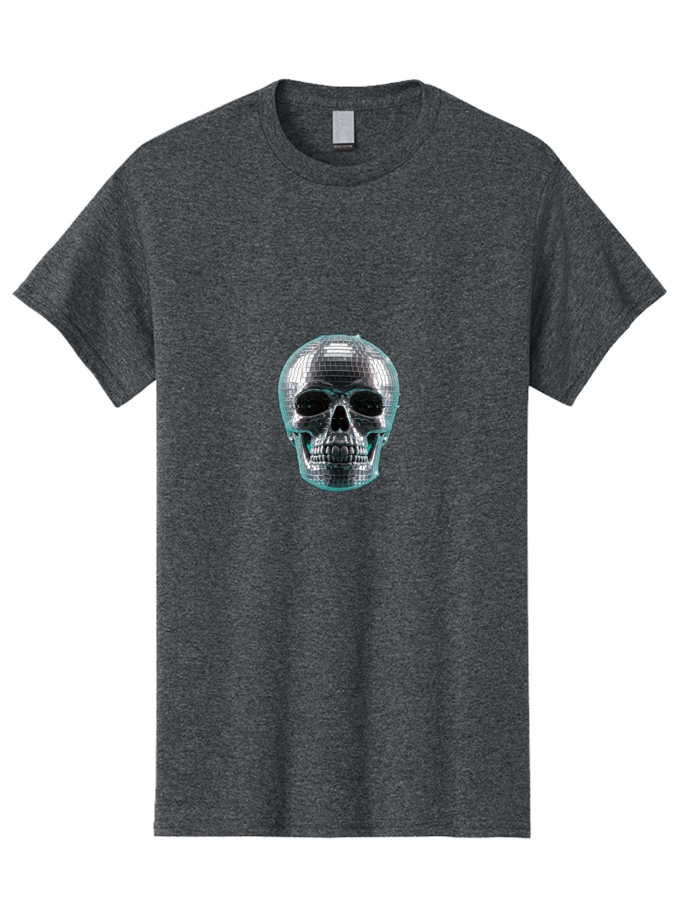 Disco-Ball-Skull-2 Men'S Graphic Tee, 100% Cotton, Comfortable Casual Summer Wear, Machine Washable, Vintage Camera, Old Camera, Antique Camera, Black Camera, Classic Photography, Photography Equipment, Nostalgic Device, Film Camera, Bak422 13