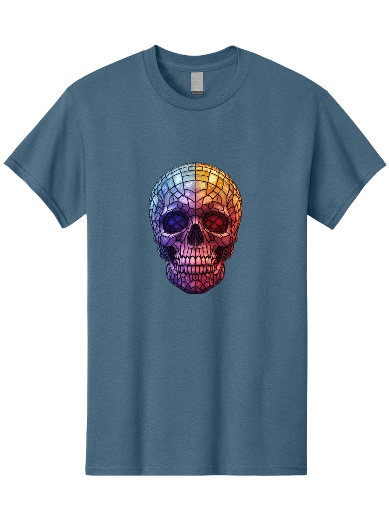 Disco-Ball-Skull-4 Men'S Graphic Tee, 100% Cotton, Comfortable Casual Summer Wear, Machine Washable, Vintage Camera, Old Camera, Antique Camera, Black Camera, Classic Photography, Photography Equipment, Nostalgic Device, Film Camera, Bak424 7