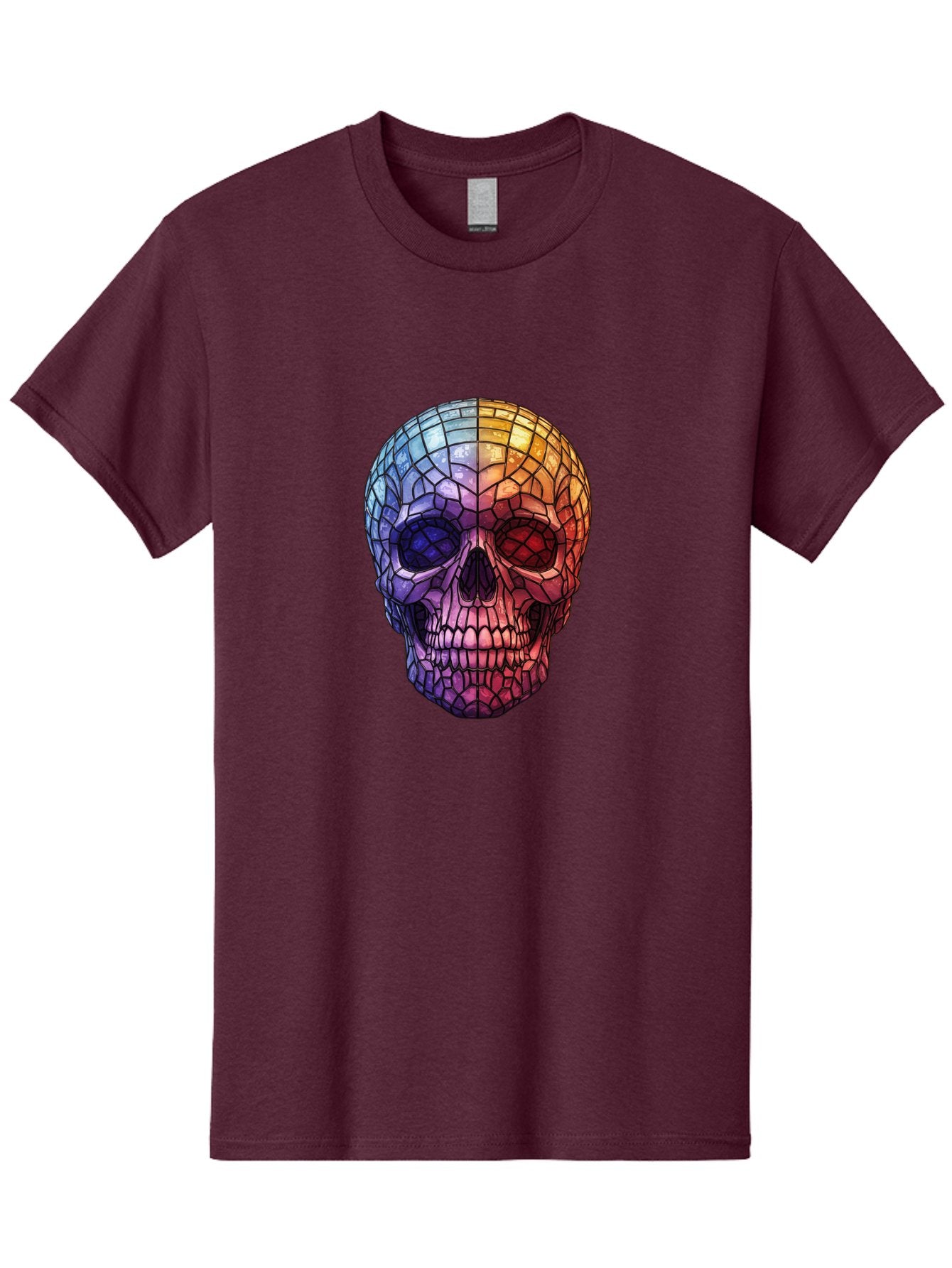 Disco-Ball-Skull-4 Men'S Graphic Tee, 100% Cotton, Comfortable Casual Summer Wear, Machine Washable, Vintage Camera, Old Camera, Antique Camera, Black Camera, Classic Photography, Photography Equipment, Nostalgic Device, Film Camera, Bak424 5