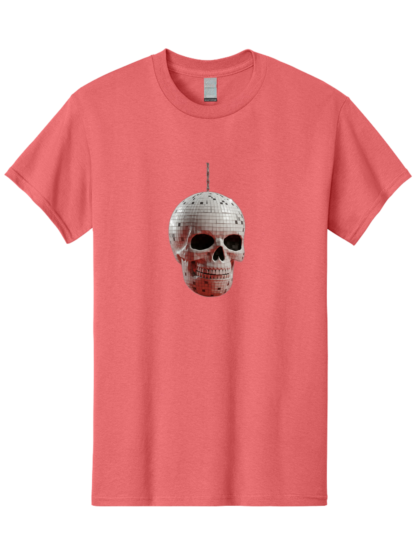 Disco-Skull-1 Men'S Graphic Tee, 100% Cotton, Comfortable Casual Summer Wear, Machine Washable, Vintage Camera, Old Camera, Antique Camera, Black Camera, Classic Photography, Photography Equipment, Nostalgic Device, Film Camera, Camera Art Bak426 14