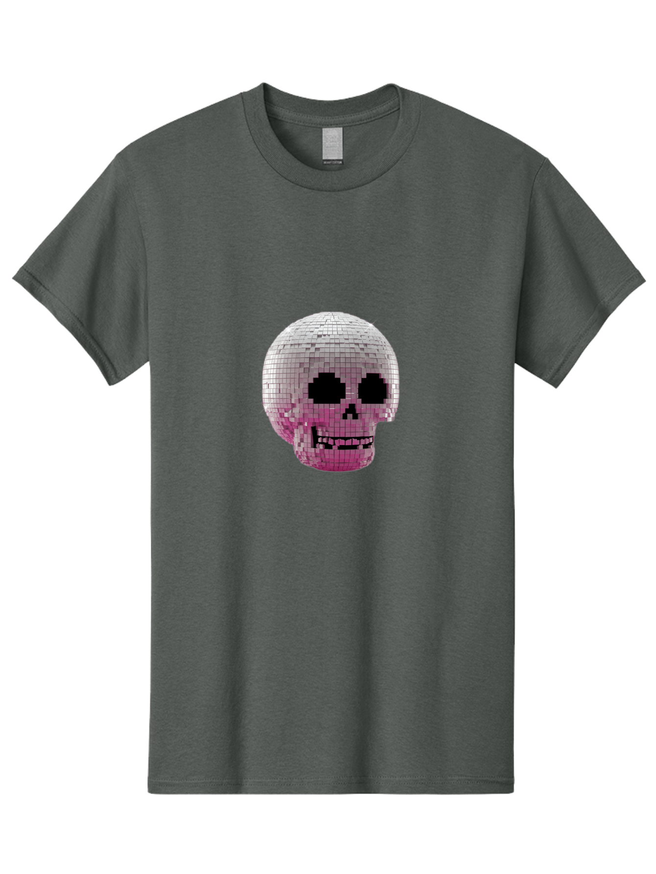 Disco-Skull-3 Men'S Graphic Tee, 100% Cotton, Comfortable Casual Summer Wear, Machine Washable, Vintage Camera, Old Camera, Antique Camera, Black Camera, Classic Photography, Photography Equipment, Nostalgic Device, Film Camera, Camera Art Bak428 14