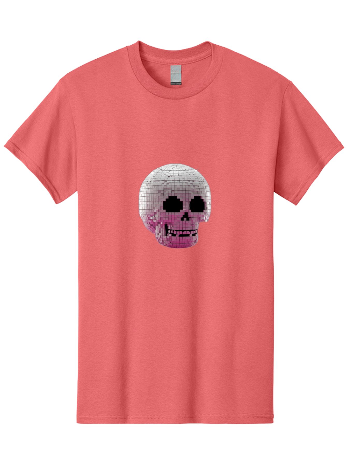 Disco-Skull-3 Men'S Graphic Tee, 100% Cotton, Comfortable Casual Summer Wear, Machine Washable, Vintage Camera, Old Camera, Antique Camera, Black Camera, Classic Photography, Photography Equipment, Nostalgic Device, Film Camera, Camera Art Bak428 15