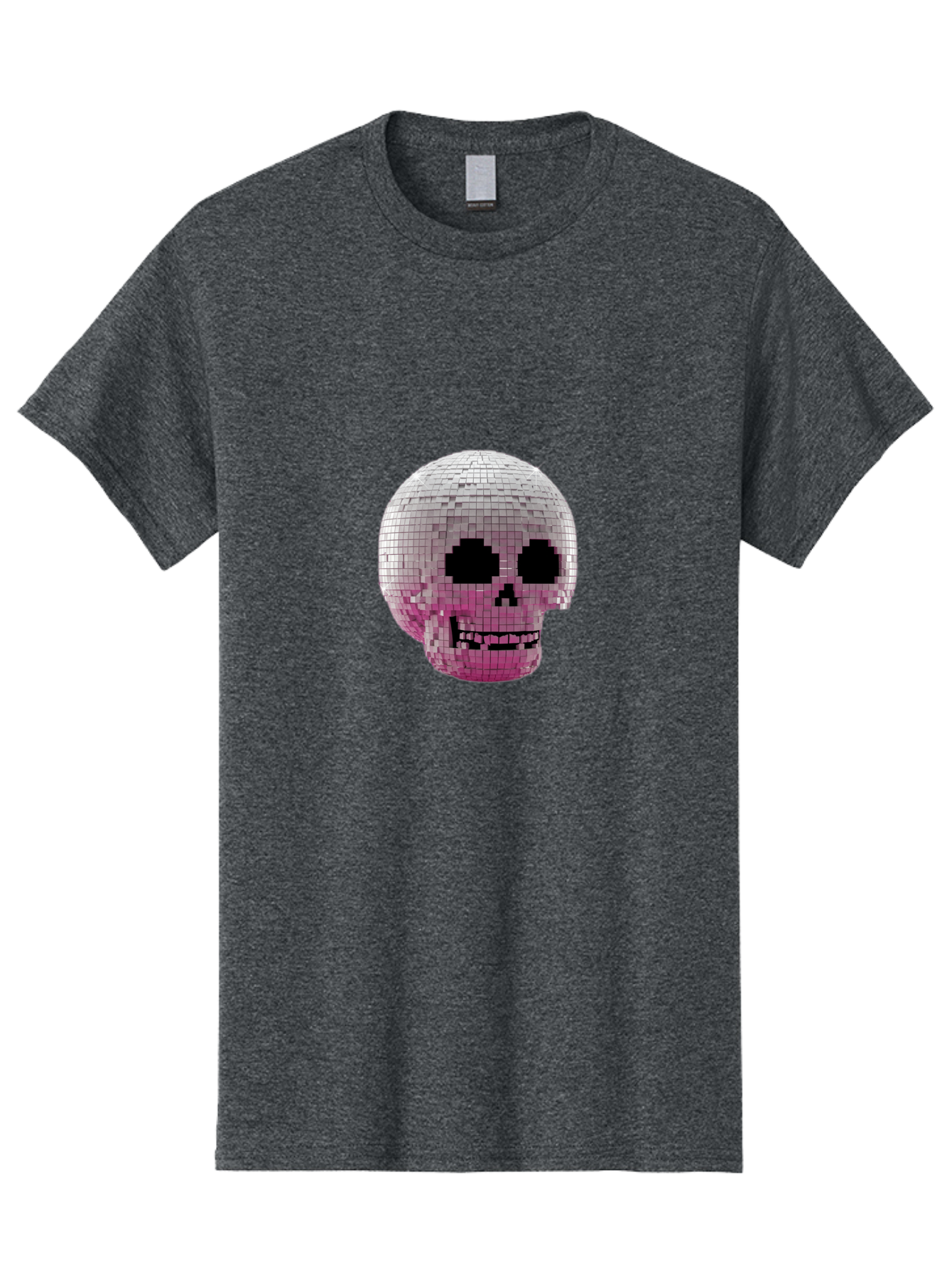 Disco-Skull-3 Men'S Graphic Tee, 100% Cotton, Comfortable Casual Summer Wear, Machine Washable, Vintage Camera, Old Camera, Antique Camera, Black Camera, Classic Photography, Photography Equipment, Nostalgic Device, Film Camera, Camera Art Bak428 10