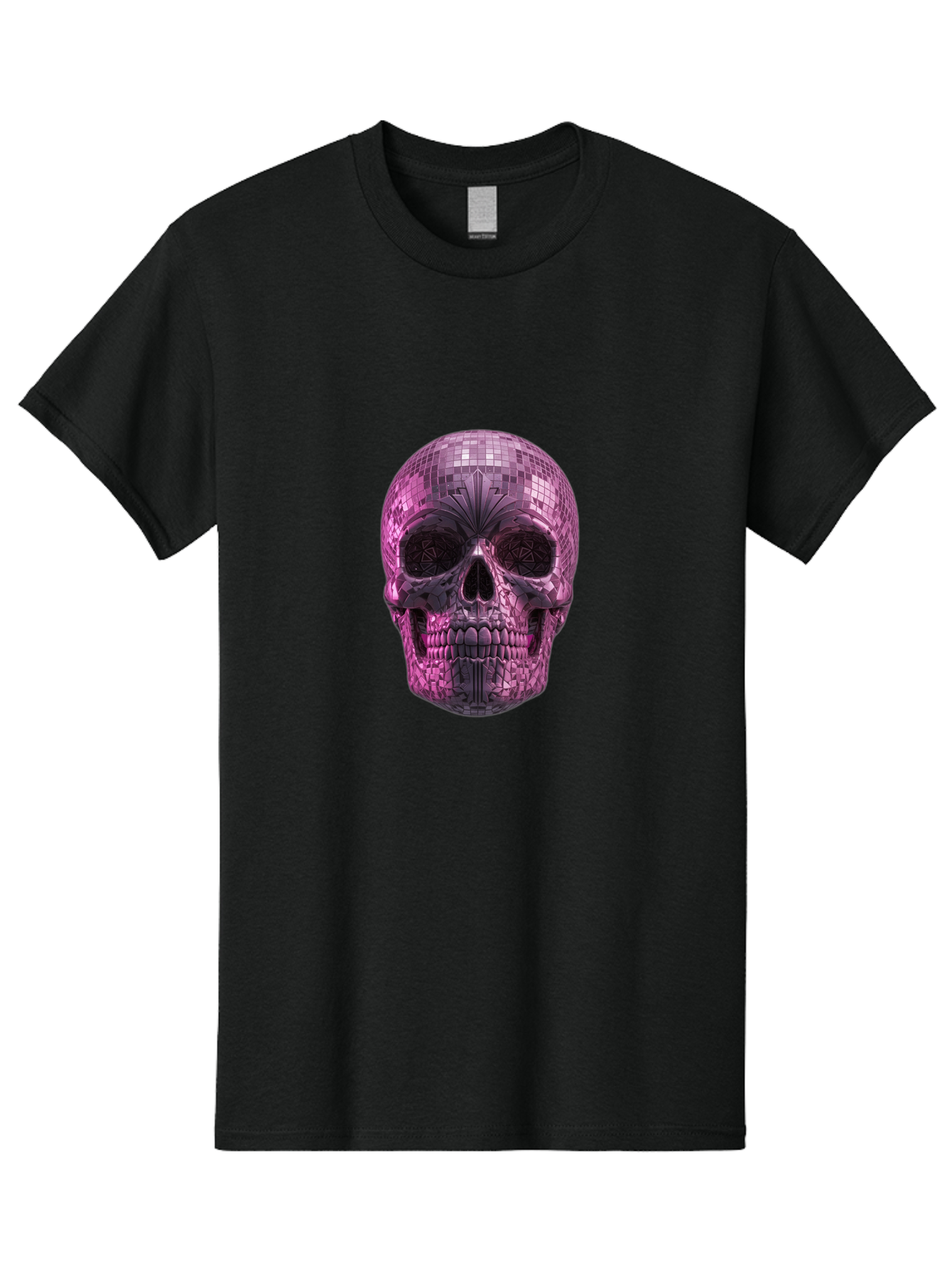 Disco-Skull-4 Men'S Graphic Tee, 100% Cotton, Comfortable Casual Summer Wear, Machine Washable, Vintage Camera, Old Camera, Antique Camera, Black Camera, Classic Photography, Photography Equipment, Nostalgic Device, Film Camera, Camera Art Bak429 13