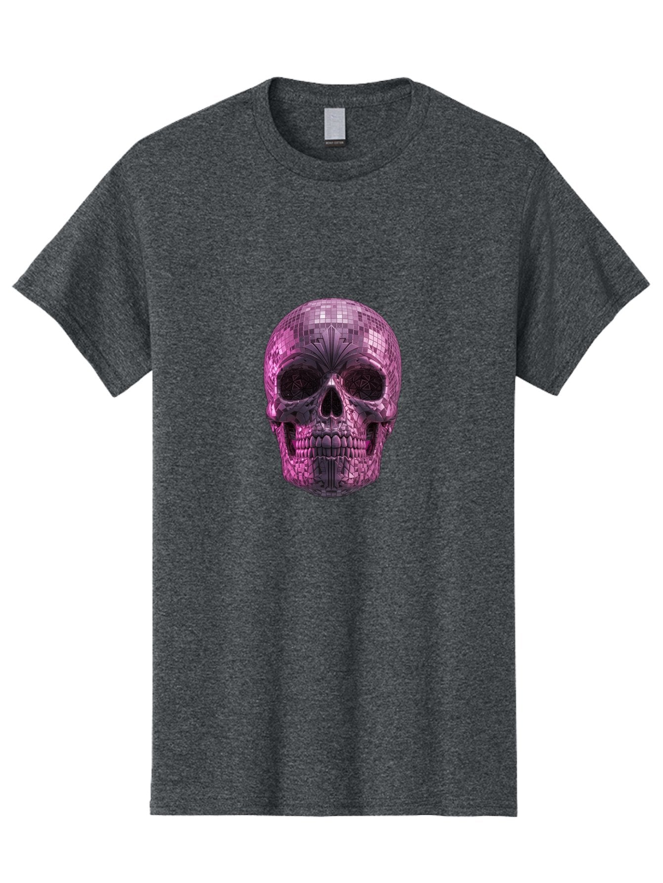 Disco-Skull-4 Men'S Graphic Tee, 100% Cotton, Comfortable Casual Summer Wear, Machine Washable, Vintage Camera, Old Camera, Antique Camera, Black Camera, Classic Photography, Photography Equipment, Nostalgic Device, Film Camera, Camera Art Bak429 10