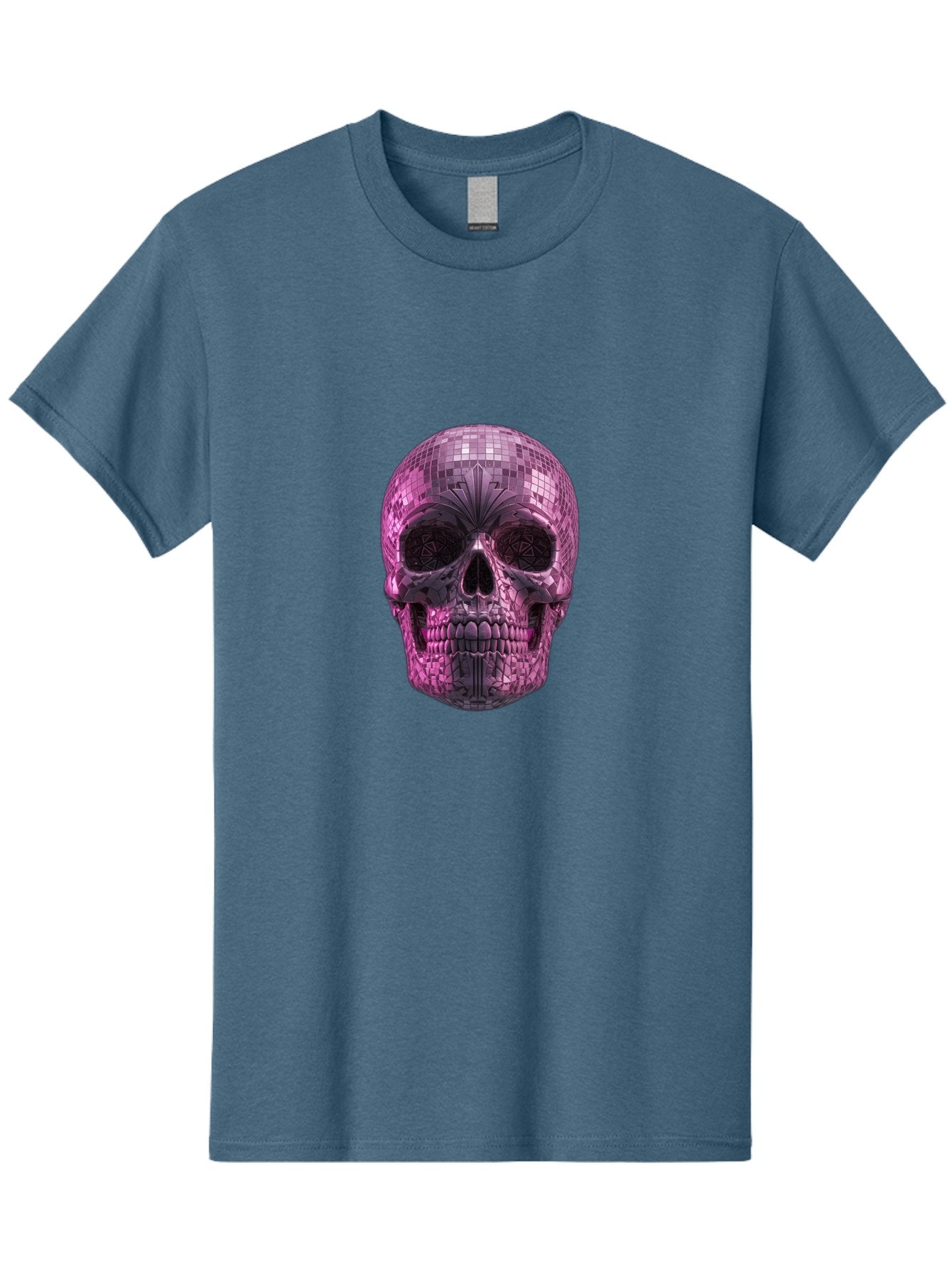 Disco-Skull-4 Men'S Graphic Tee, 100% Cotton, Comfortable Casual Summer Wear, Machine Washable, Vintage Camera, Old Camera, Antique Camera, Black Camera, Classic Photography, Photography Equipment, Nostalgic Device, Film Camera, Camera Art Bak429 15