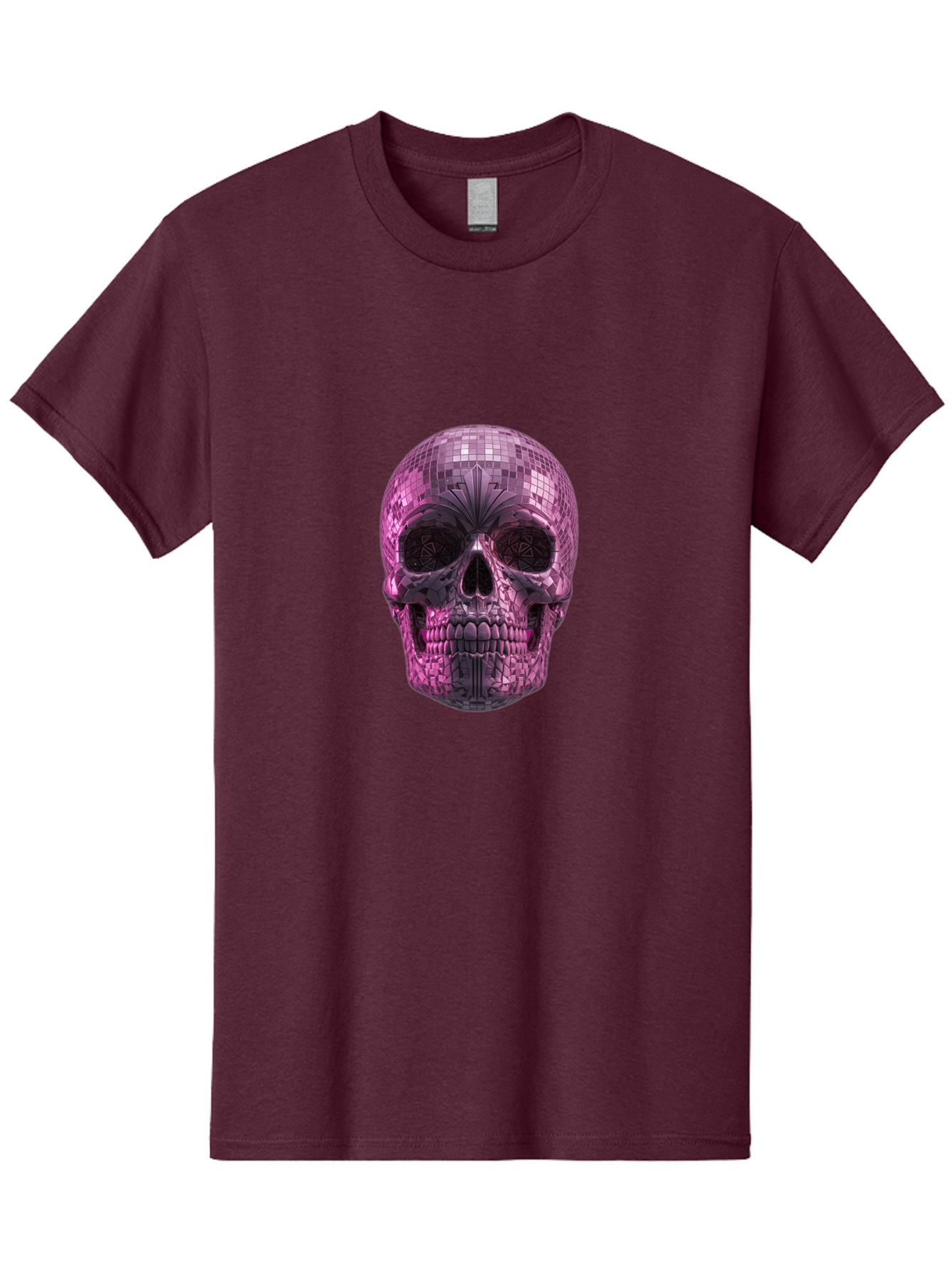 Disco-Skull-4 Men'S Graphic Tee, 100% Cotton, Comfortable Casual Summer Wear, Machine Washable, Vintage Camera, Old Camera, Antique Camera, Black Camera, Classic Photography, Photography Equipment, Nostalgic Device, Film Camera, Camera Art Bak429 7