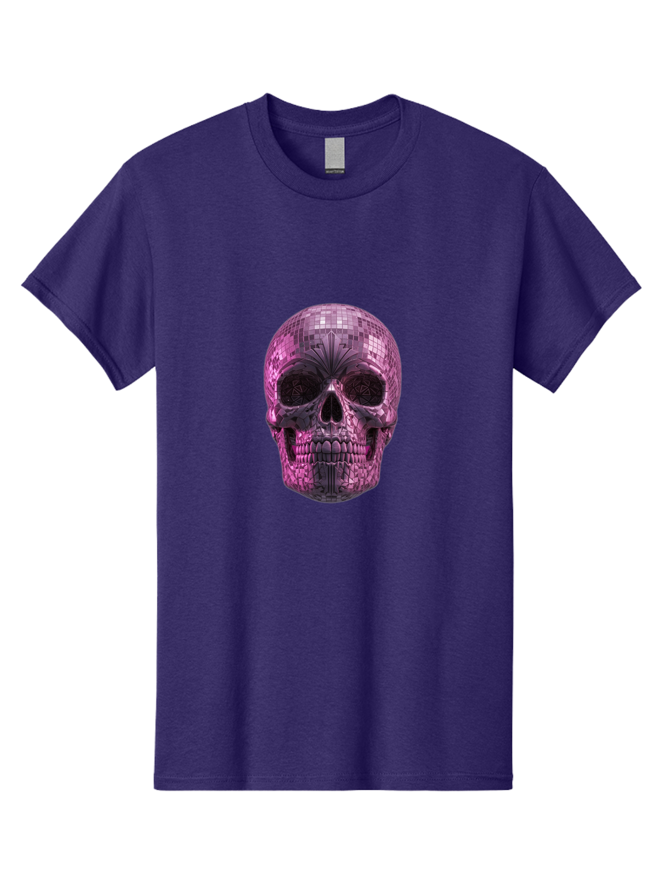 Disco-Skull-4 Men'S Graphic Tee, 100% Cotton, Comfortable Casual Summer Wear, Machine Washable, Vintage Camera, Old Camera, Antique Camera, Black Camera, Classic Photography, Photography Equipment, Nostalgic Device, Film Camera, Camera Art Bak429 5