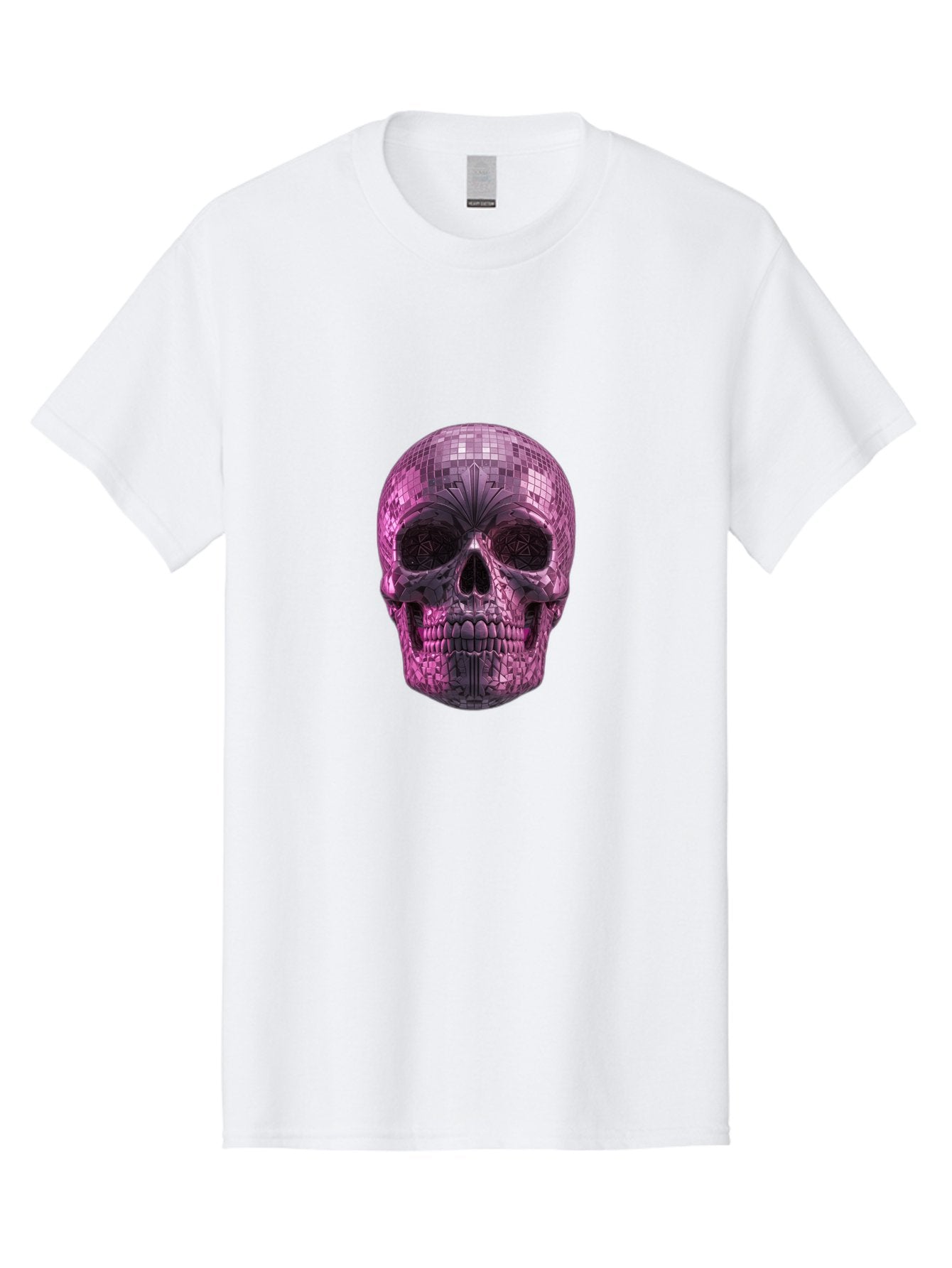 Disco-Skull-4 Men'S Graphic Tee, 100% Cotton, Comfortable Casual Summer Wear, Machine Washable, Vintage Camera, Old Camera, Antique Camera, Black Camera, Classic Photography, Photography Equipment, Nostalgic Device, Film Camera, Camera Art Bak429 13