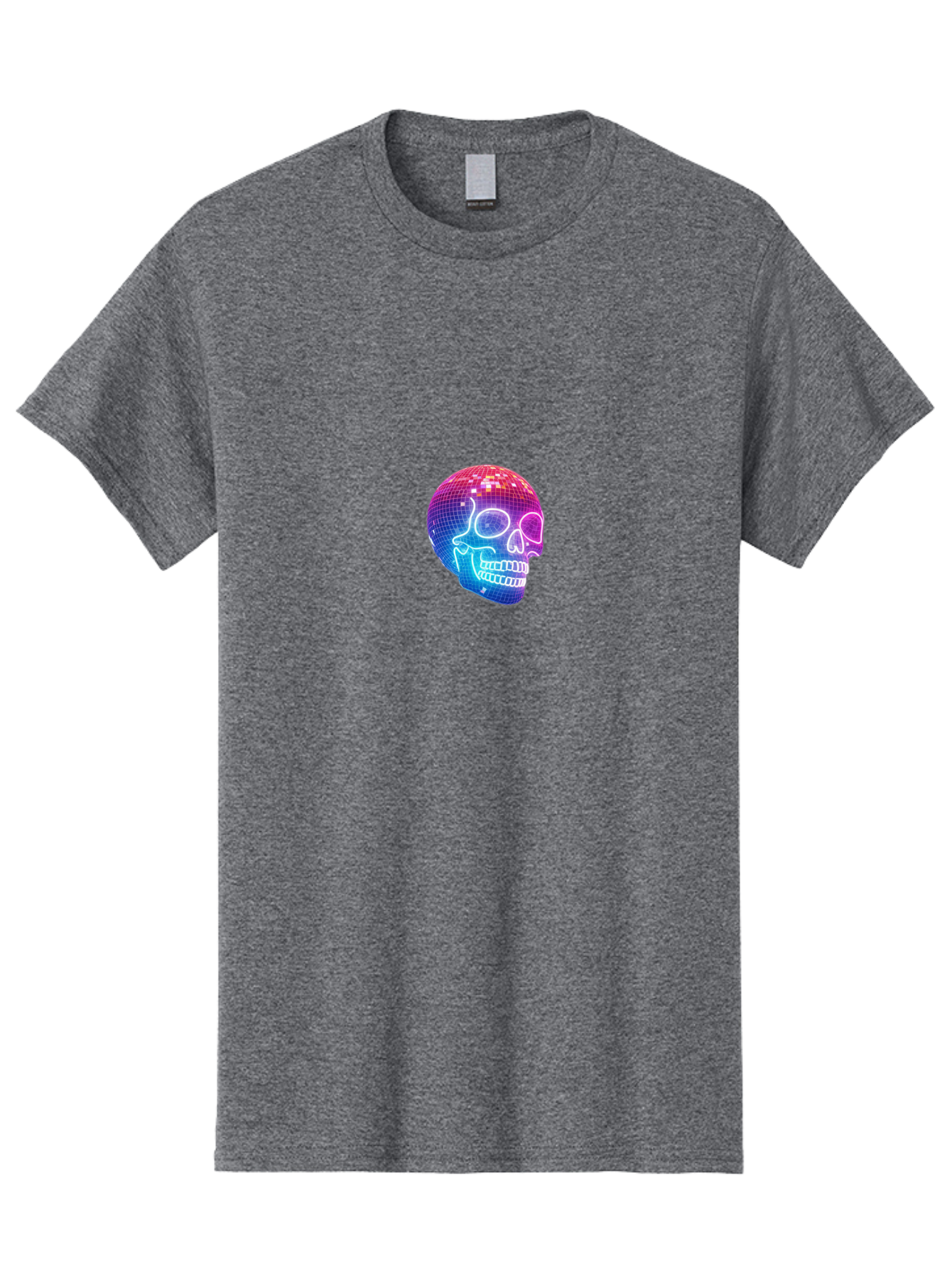 Disco-Skull Men'S Graphic Tee, 100% Cotton, Comfortable Casual Summer Wear, Machine Washable, Vintage Camera, Old Camera, Antique Camera, Black Camera, Classic Photography, Photography Equipment, Nostalgic Device, Film Camera, Camera Art Bak430 6