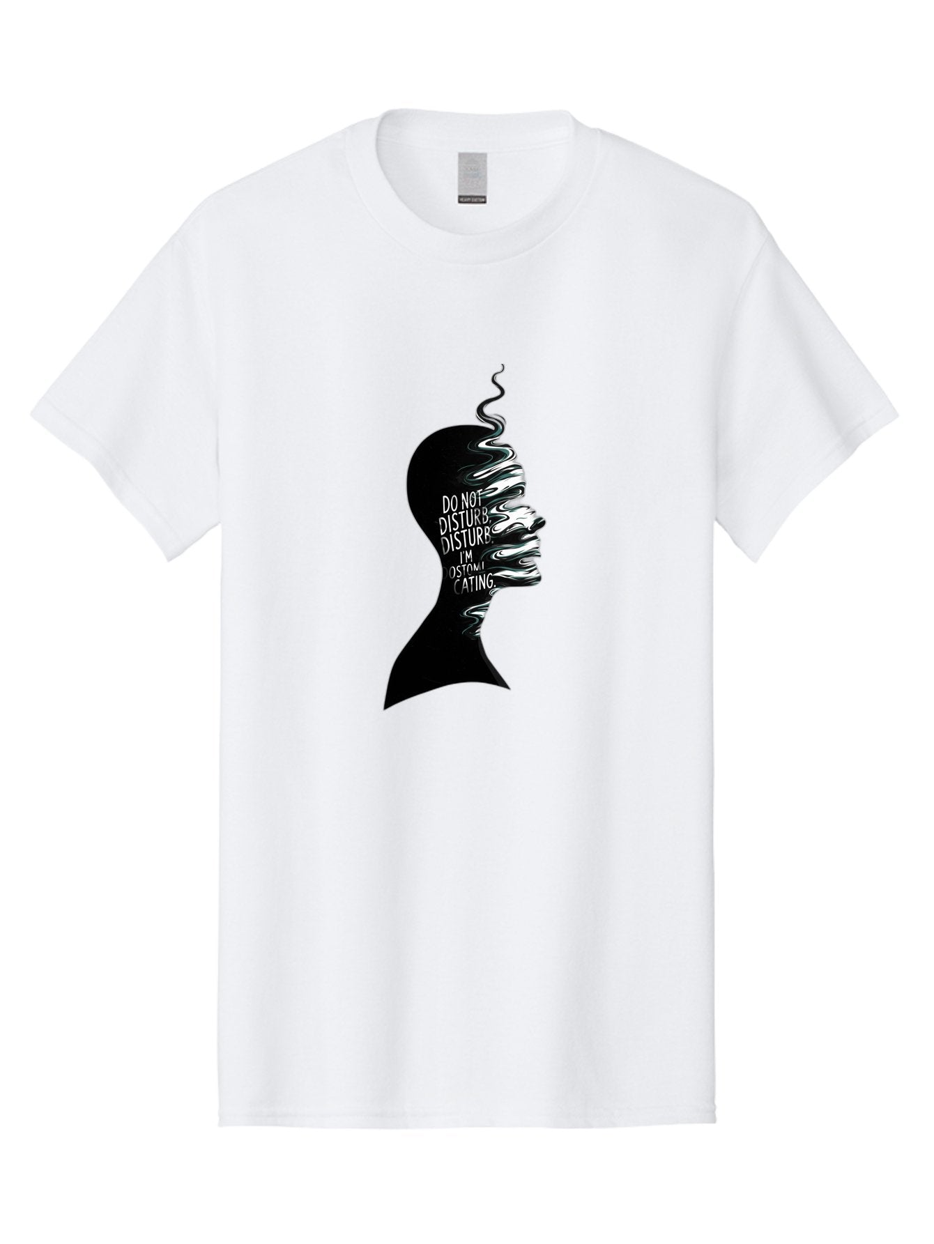 Do-Not-Disturb-I-M-Contemplating Men'S Graphic Tee, 100% Cotton, Comfortable Casual Summer Wear, Machine Washable, Vintage Camera, Old Camera, Antique Camera, Black Camera, Classic Photography, Photography Equipment, Nostalgic Device, Bak433