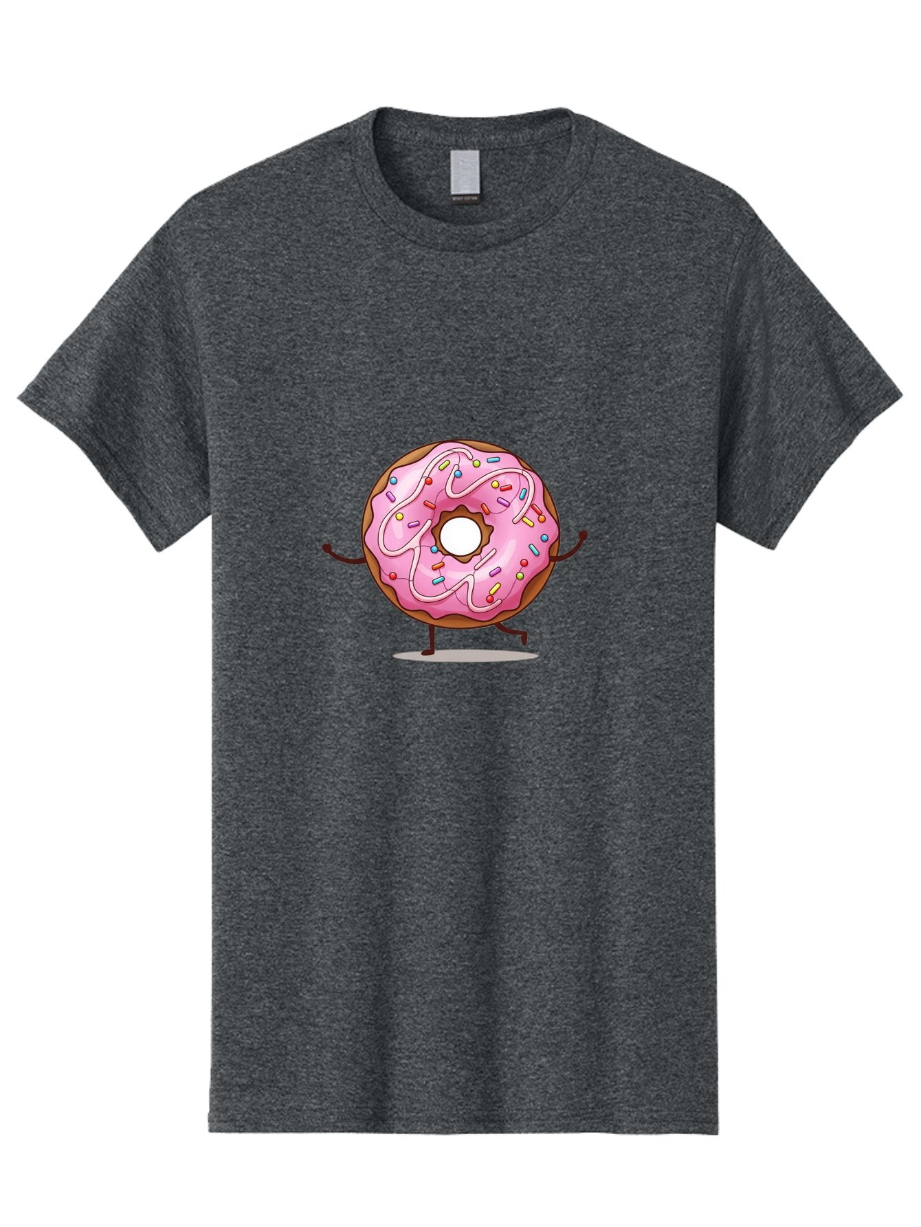 Donut-Character-1 Men'S Graphic Tee, 100% Cotton, Comfortable Casual Summer Wear, Machine Washable, Vintage Camera, Old Camera, Antique Camera, Black Camera, Classic Photography, Photography Equipment, Nostalgic Device, Film Camera, Camera Art Bak437 7