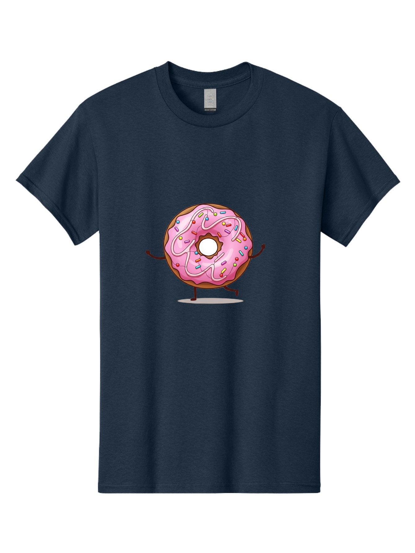 Donut-Character-1 Men'S Graphic Tee, 100% Cotton, Comfortable Casual Summer Wear, Machine Washable, Vintage Camera, Old Camera, Antique Camera, Black Camera, Classic Photography, Photography Equipment, Nostalgic Device, Film Camera, Camera Art Bak437 12