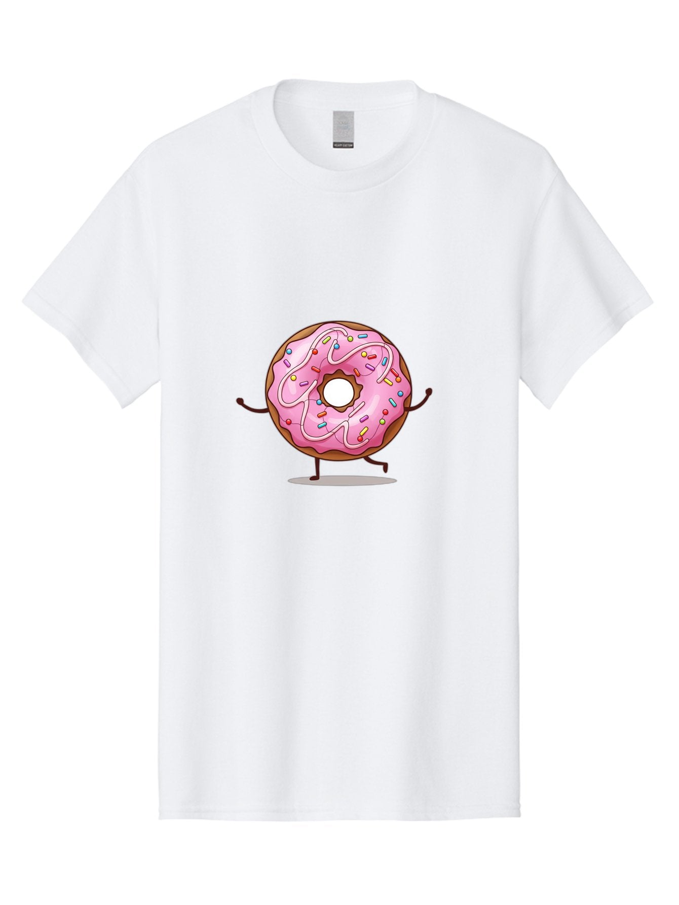 Donut-Character-1 Men'S Graphic Tee, 100% Cotton, Comfortable Casual Summer Wear, Machine Washable, Vintage Camera, Old Camera, Antique Camera, Black Camera, Classic Photography, Photography Equipment, Nostalgic Device, Film Camera, Camera Art Bak437 5