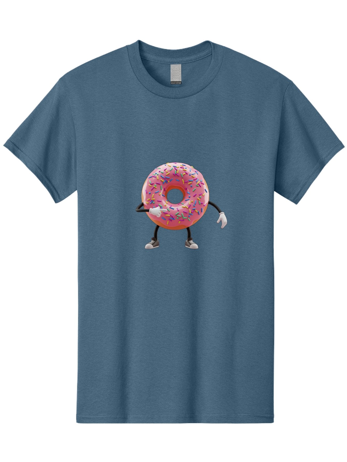 Donut-Character-2 Men'S Graphic Tee, 100% Cotton, Comfortable Casual Summer Wear, Machine Washable, Vintage Camera, Old Camera, Antique Camera, Black Camera, Classic Photography, Photography Equipment, Nostalgic Device, Film Camera, Camera Art Bak438 10
