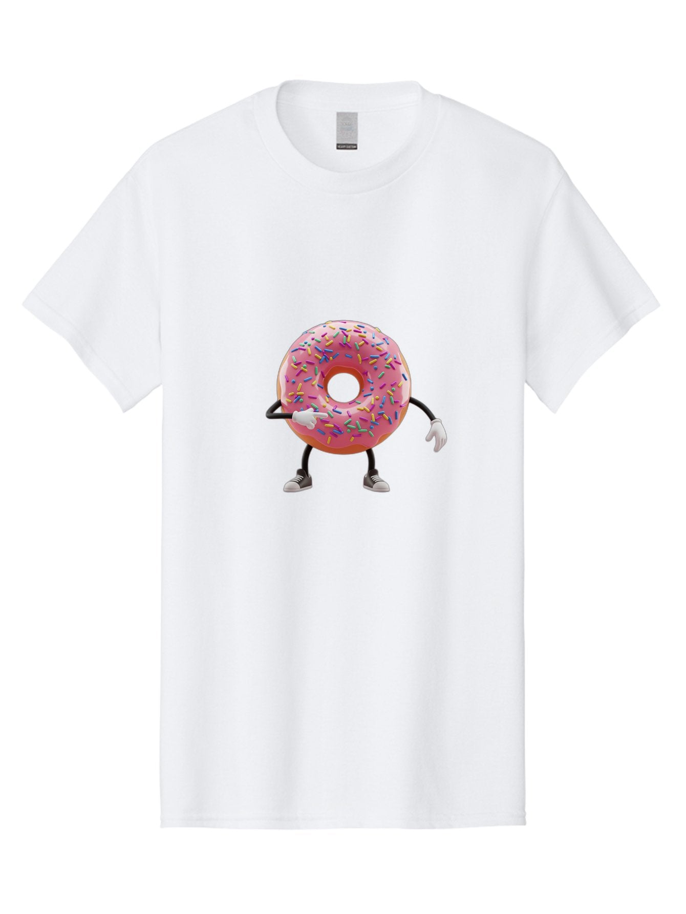 Donut-Character-2 Men'S Graphic Tee, 100% Cotton, Comfortable Casual Summer Wear, Machine Washable, Vintage Camera, Old Camera, Antique Camera, Black Camera, Classic Photography, Photography Equipment, Nostalgic Device, Film Camera, Camera Art Bak438 11