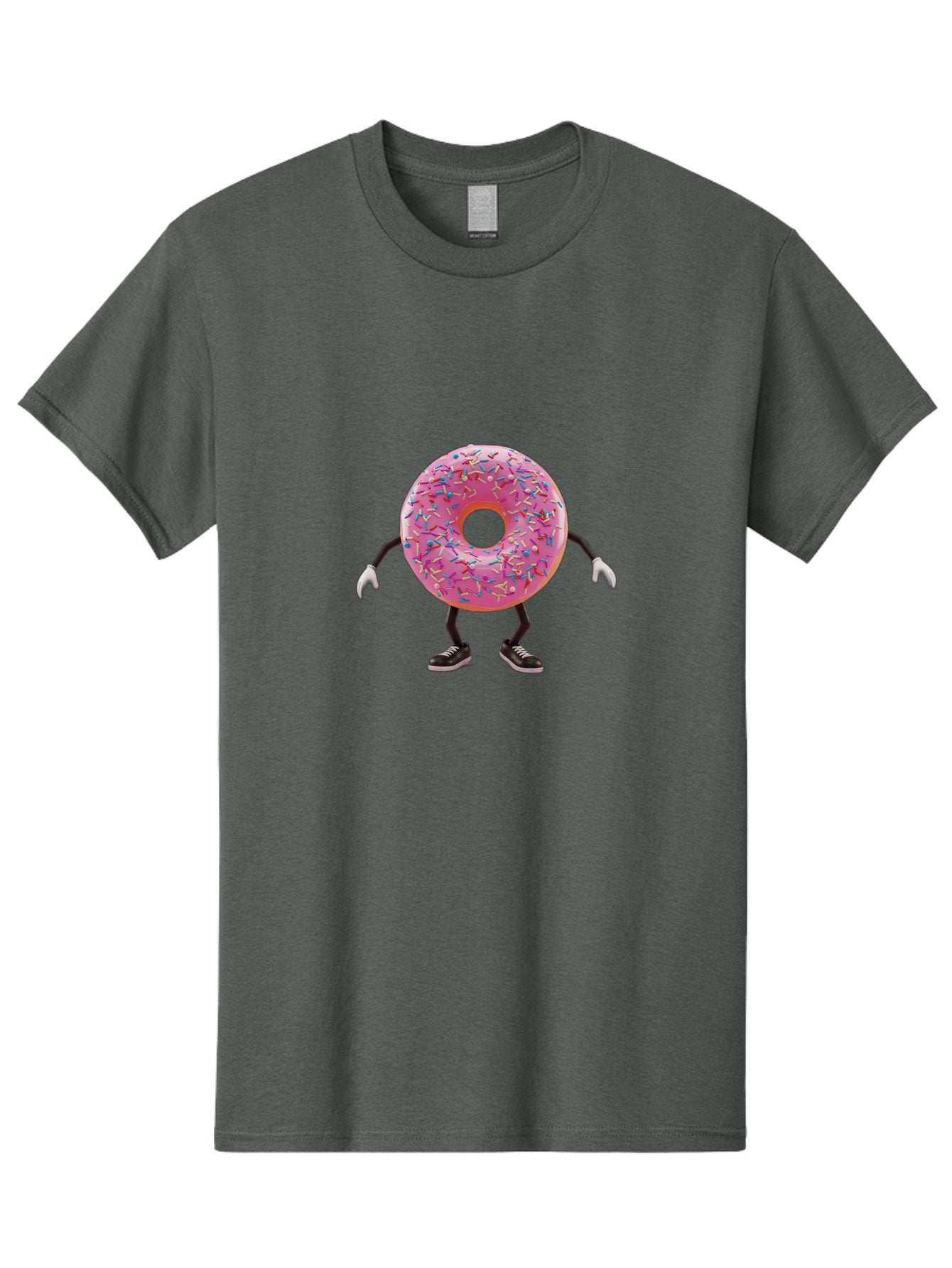 Donut-Character-3 Men'S Graphic Tee, 100% Cotton, Comfortable Casual Summer Wear, Machine Washable, Vintage Camera, Old Camera, Antique Camera, Black Camera, Classic Photography, Photography Equipment, Nostalgic Device, Film Camera, Camera Art Bak439 13