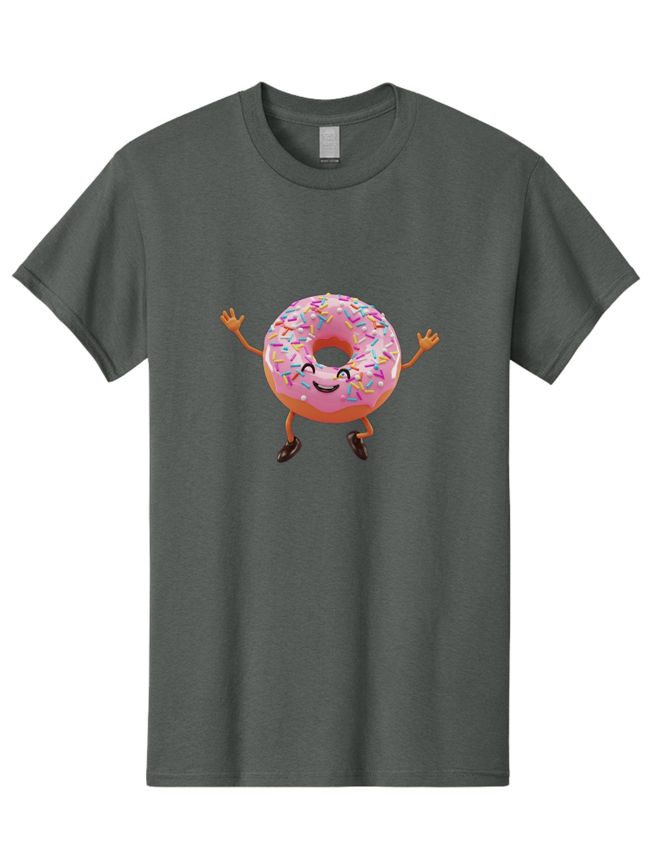 Donut-Character Men'S Graphic Tee, 100% Cotton, Comfortable Casual Summer Wear, Machine Washable, Vintage Camera, Old Camera, Antique Camera, Black Camera, Classic Photography, Photography Equipment, Nostalgic Device, Film Camera, Camera Art Bak440 12