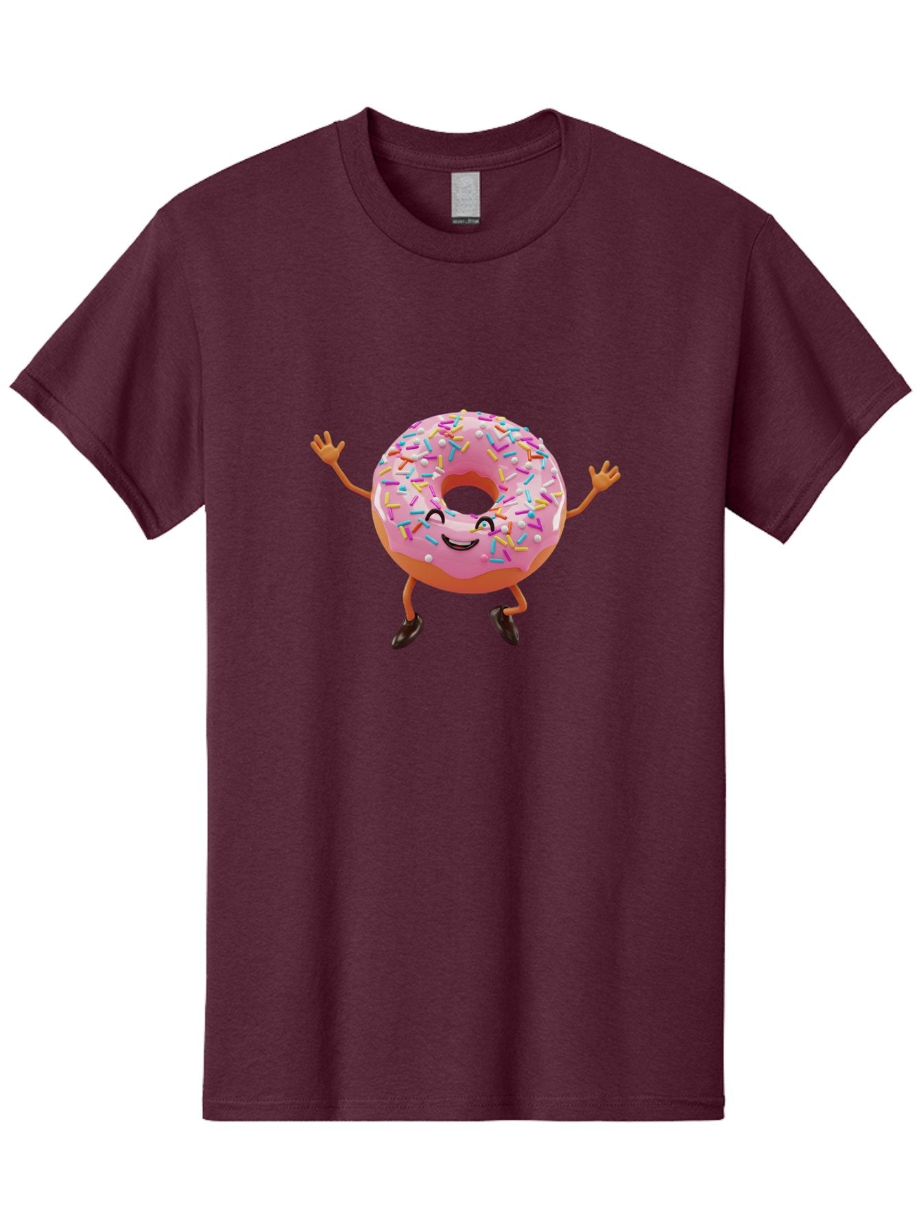 Donut-Character Men'S Graphic Tee, 100% Cotton, Comfortable Casual Summer Wear, Machine Washable, Vintage Camera, Old Camera, Antique Camera, Black Camera, Classic Photography, Photography Equipment, Nostalgic Device, Film Camera, Camera Art Bak440 13