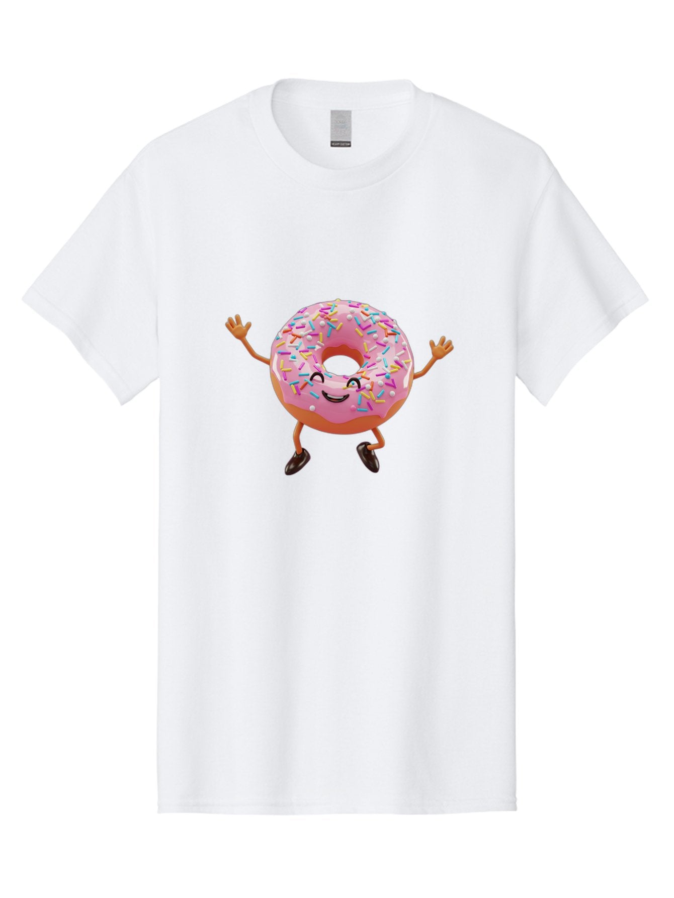 Donut-Character Men'S Graphic Tee, 100% Cotton, Comfortable Casual Summer Wear, Machine Washable, Vintage Camera, Old Camera, Antique Camera, Black Camera, Classic Photography, Photography Equipment, Nostalgic Device, Film Camera, Camera Art Bak440 4