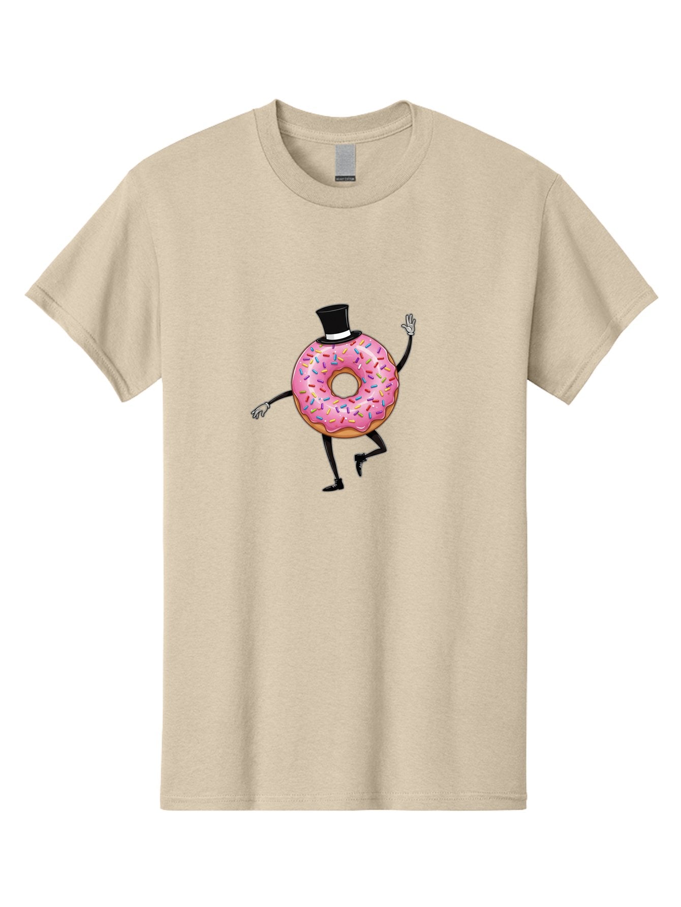 Donut-In-Top-Hat Men'S Graphic Tee, 100% Cotton, Comfortable Casual Summer Wear, Machine Washable, Vintage Camera, Old Camera, Antique Camera, Black Camera, Classic Photography, Photography Equipment, Nostalgic Device, Film Camera, Camera Art Bak441 7