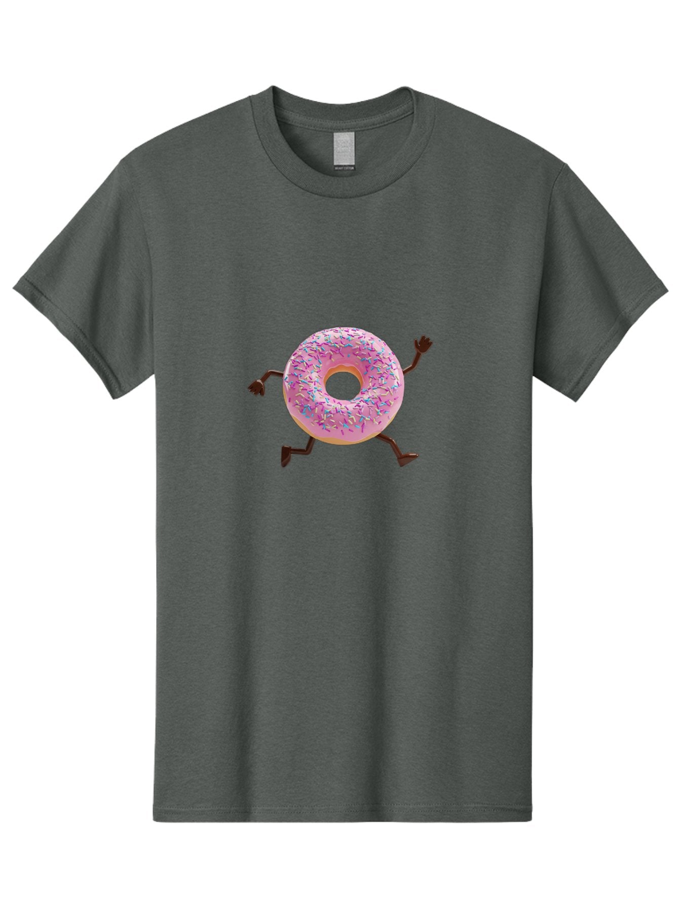 Donut-With-Arms-And-Legs Men'S Graphic Tee, 100% Cotton, Comfortable Casual Summer Wear, Machine Washable, Vintage Camera, Old Camera, Antique Camera, Black Camera, Classic Photography, Photography Equipment, Nostalgic Device, Film Camera, Bak442 11