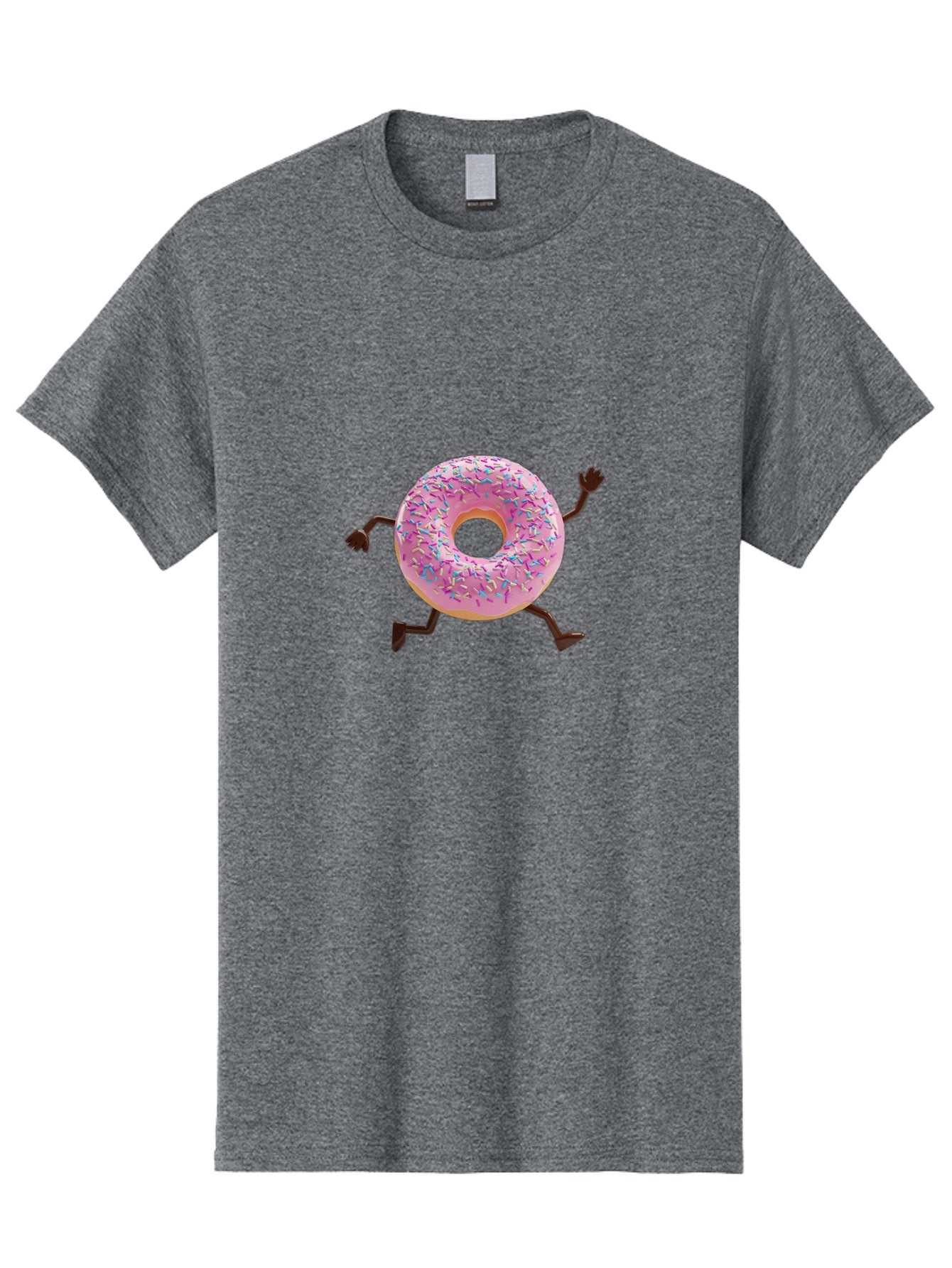 Donut-With-Arms-And-Legs Men'S Graphic Tee, 100% Cotton, Comfortable Casual Summer Wear, Machine Washable, Vintage Camera, Old Camera, Antique Camera, Black Camera, Classic Photography, Photography Equipment, Nostalgic Device, Film Camera, Bak442 12
