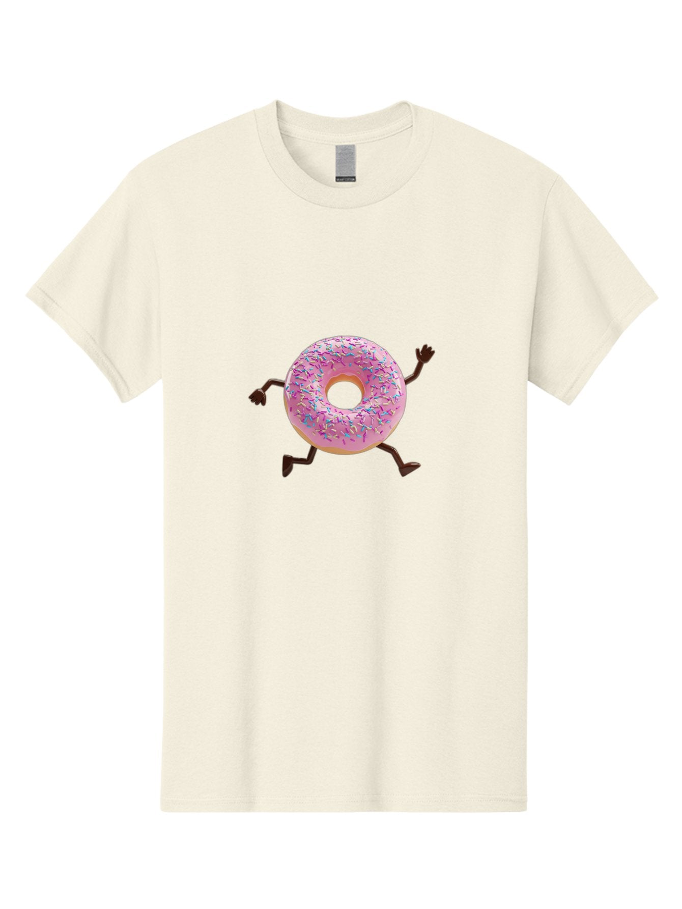Donut-With-Arms-And-Legs Men'S Graphic Tee, 100% Cotton, Comfortable Casual Summer Wear, Machine Washable, Vintage Camera, Old Camera, Antique Camera, Black Camera, Classic Photography, Photography Equipment, Nostalgic Device, Film Camera, Bak442 5