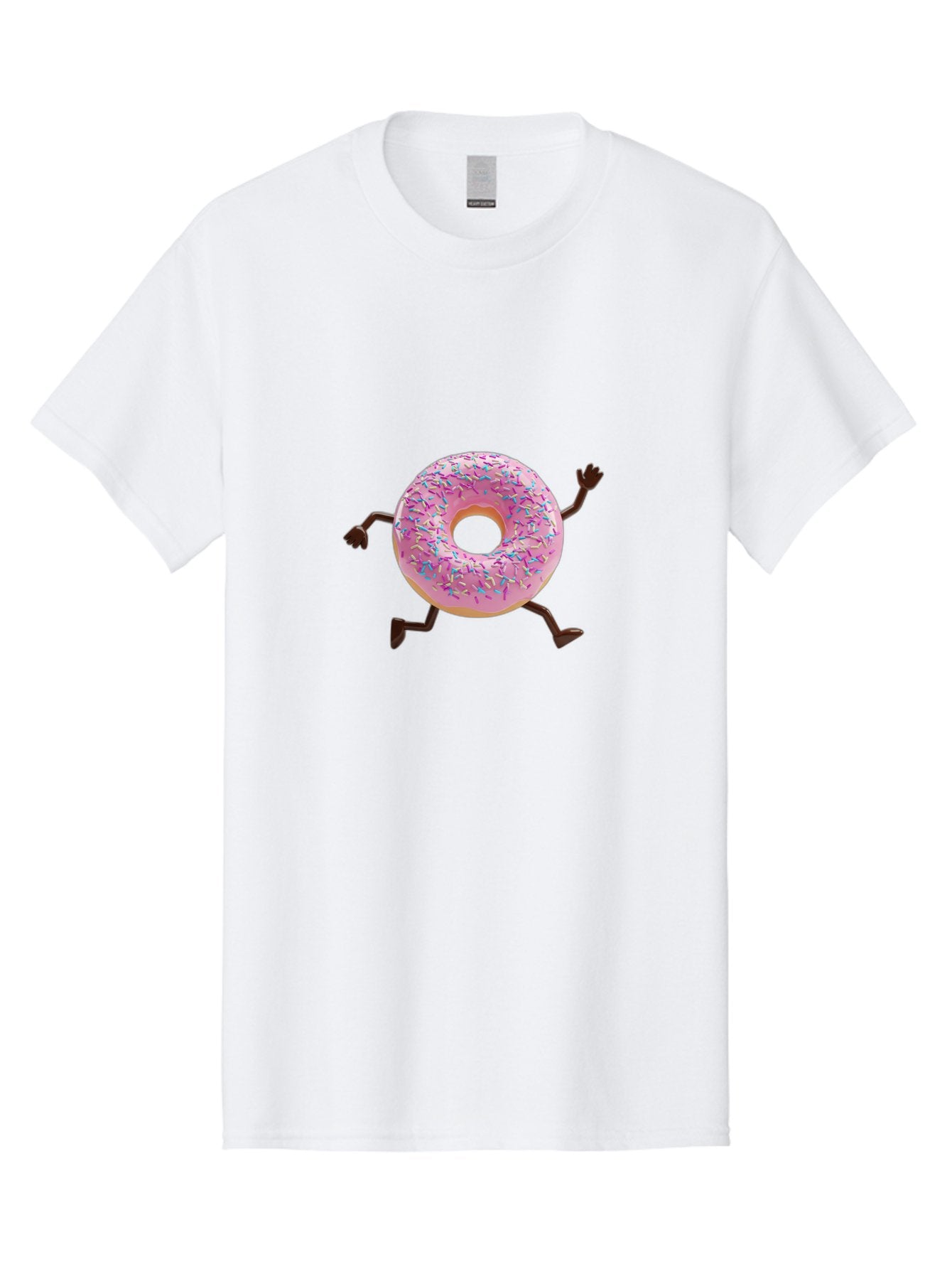 Donut-With-Arms-And-Legs Men'S Graphic Tee, 100% Cotton, Comfortable Casual Summer Wear, Machine Washable, Vintage Camera, Old Camera, Antique Camera, Black Camera, Classic Photography, Photography Equipment, Nostalgic Device, Film Camera, Bak442 9