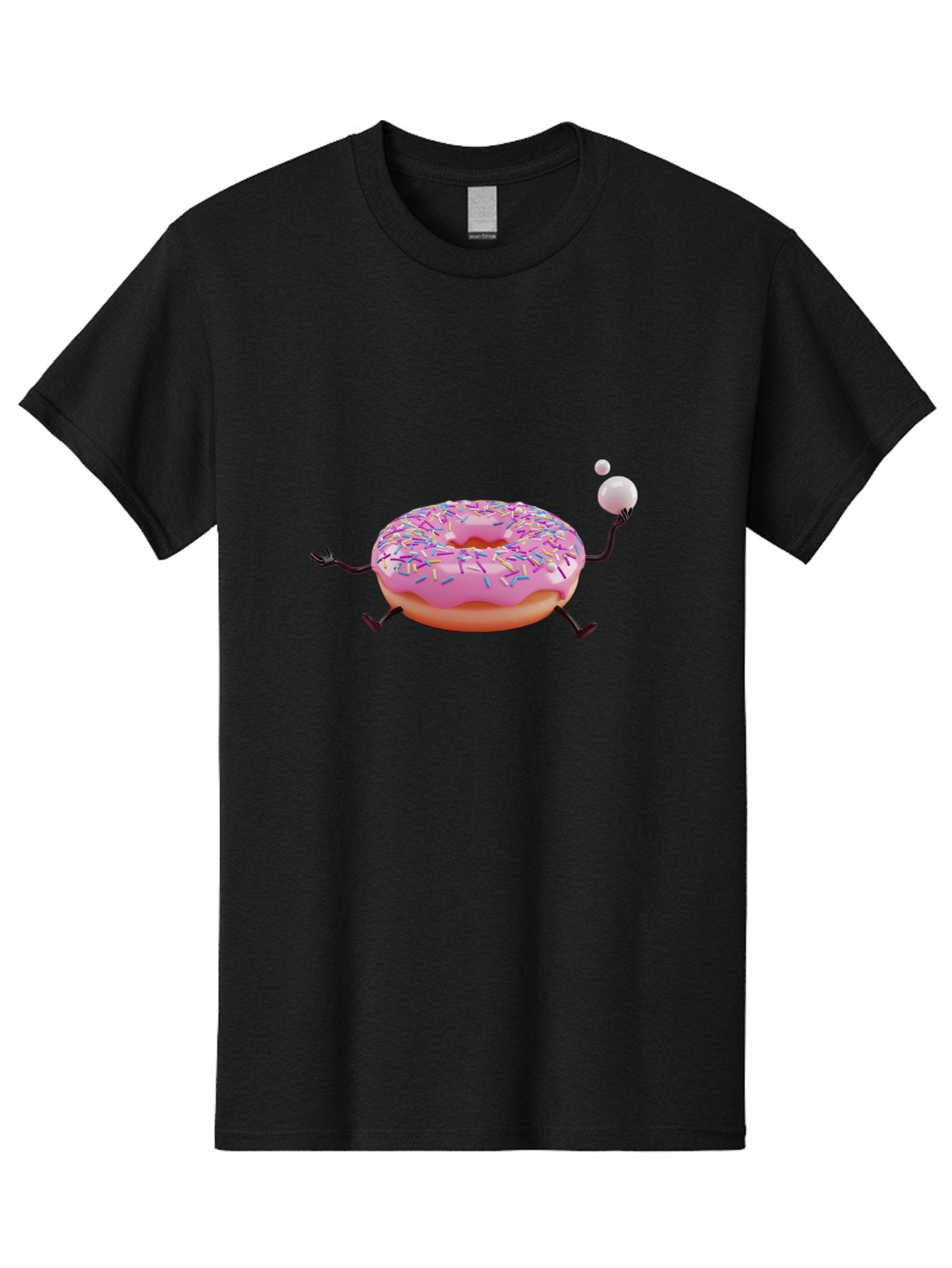 Donut-With-Arms Men'S Graphic Tee, 100% Cotton, Comfortable Casual Summer Wear, Machine Washable, Vintage Camera, Old Camera, Antique Camera, Black Camera, Classic Photography, Photography Equipment, Nostalgic Device, Film Camera, Camera Art Bak443 14