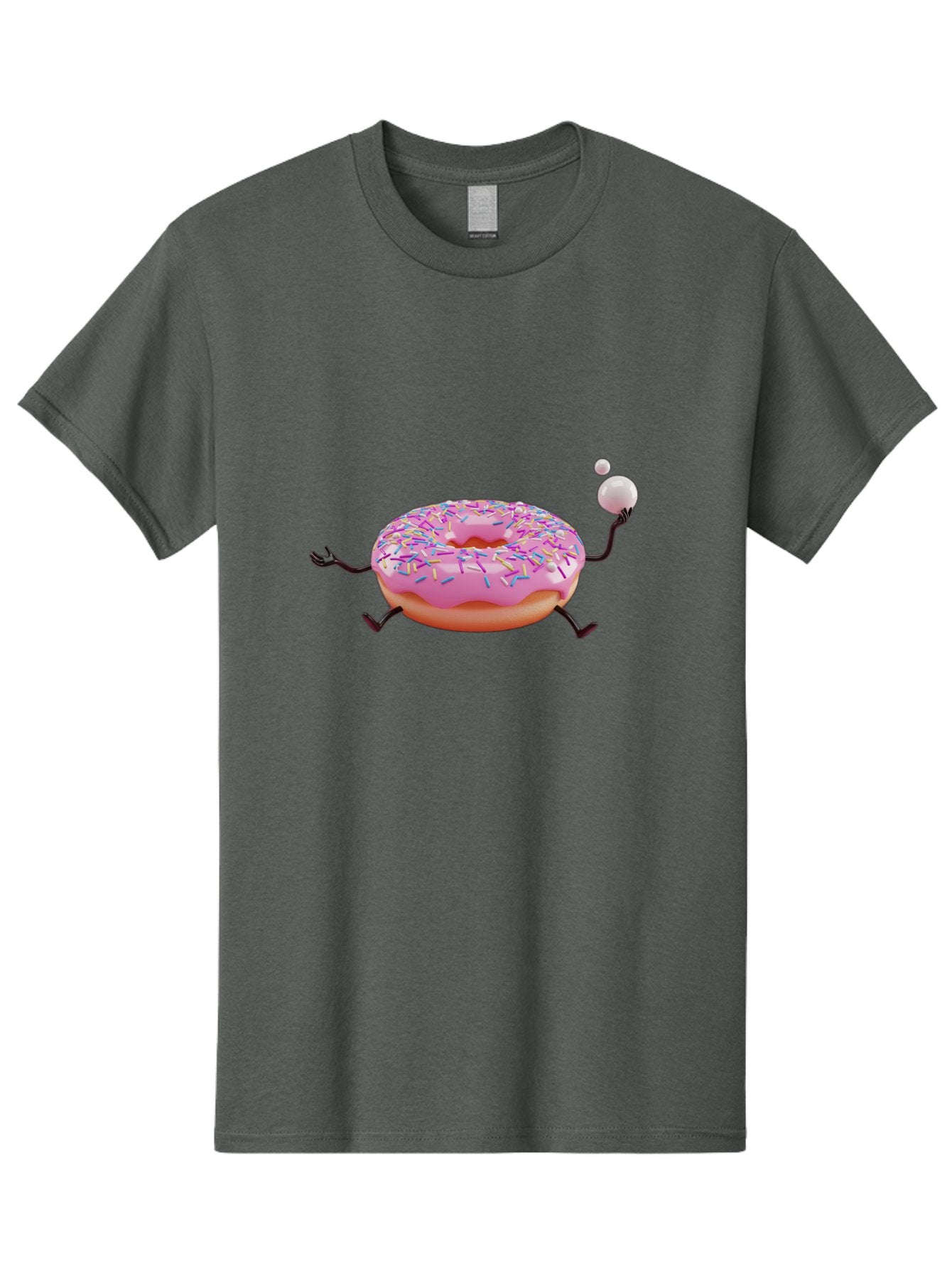 Donut-With-Arms Men'S Graphic Tee, 100% Cotton, Comfortable Casual Summer Wear, Machine Washable, Vintage Camera, Old Camera, Antique Camera, Black Camera, Classic Photography, Photography Equipment, Nostalgic Device, Film Camera, Camera Art Bak443 9