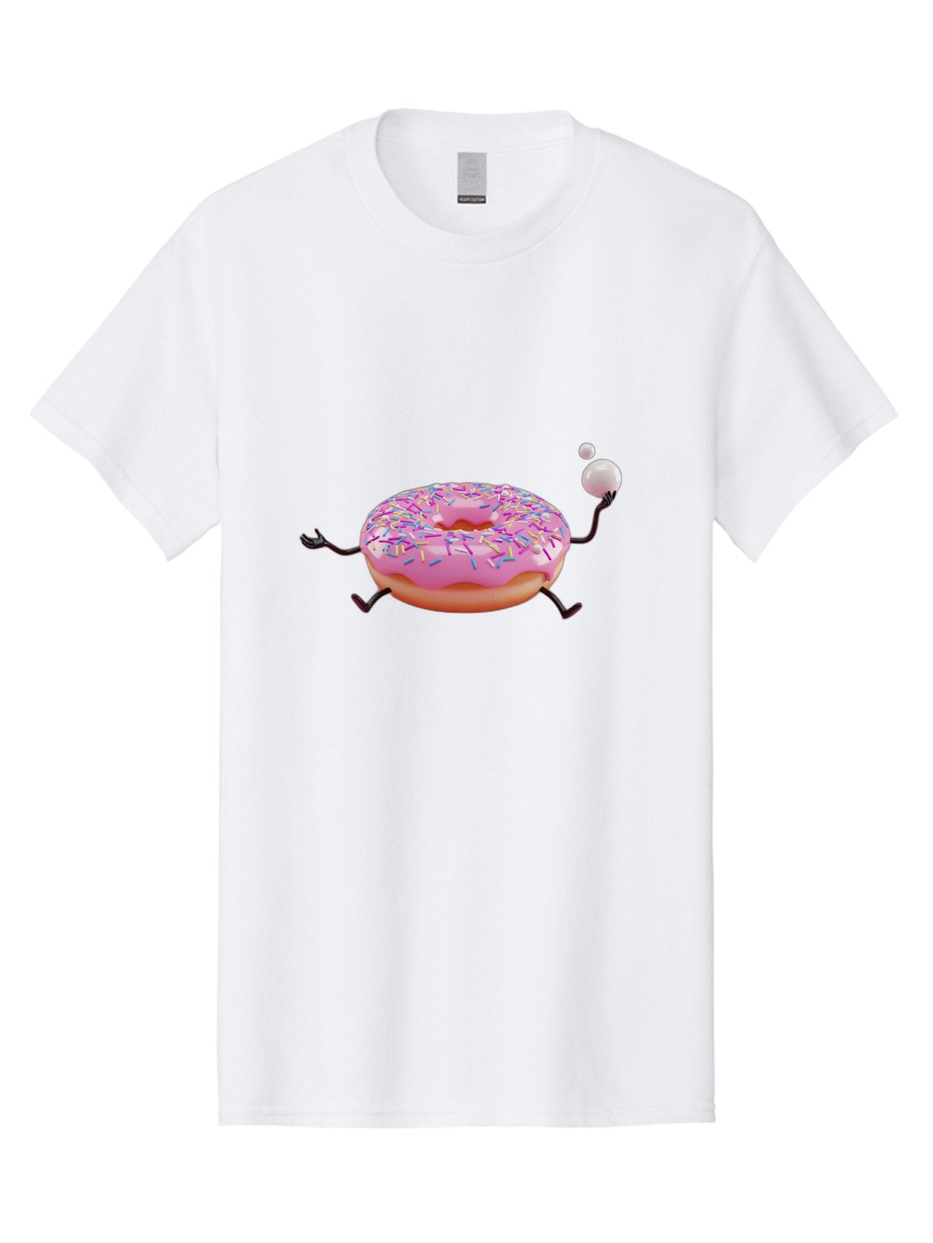 Donut-With-Arms Men'S Graphic Tee, 100% Cotton, Comfortable Casual Summer Wear, Machine Washable, Vintage Camera, Old Camera, Antique Camera, Black Camera, Classic Photography, Photography Equipment, Nostalgic Device, Film Camera, Camera Art Bak443 5