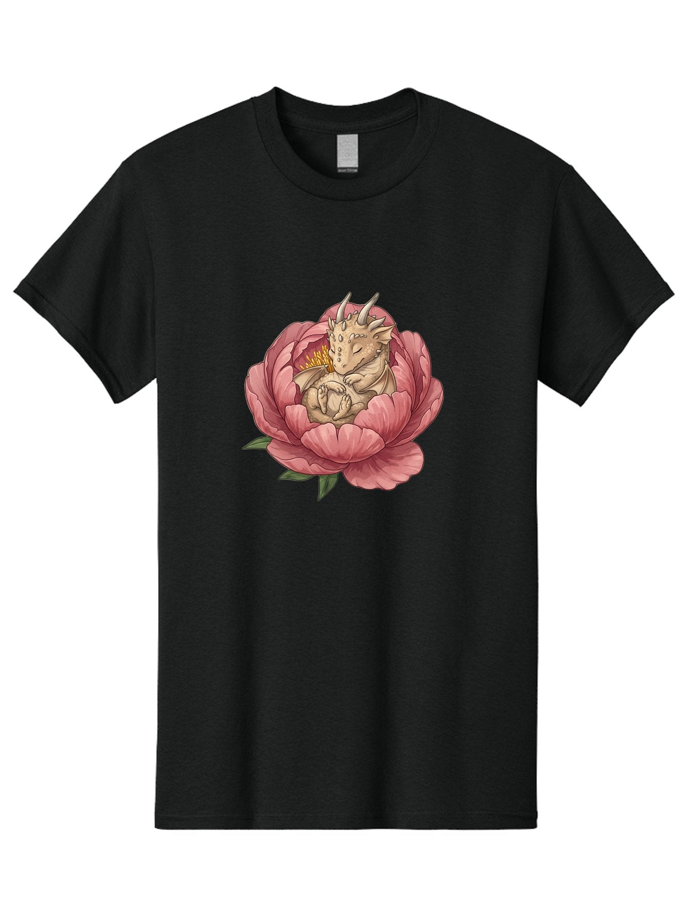 Dragon-In-Peony-1 Men'S Graphic Tee, 100% Cotton, Comfortable Casual Summer Wear, Machine Washable, Vintage Camera, Old Camera, Antique Camera, Black Camera, Classic Photography, Photography Equipment, Nostalgic Device, Film Camera, Camera Art Bak461 8