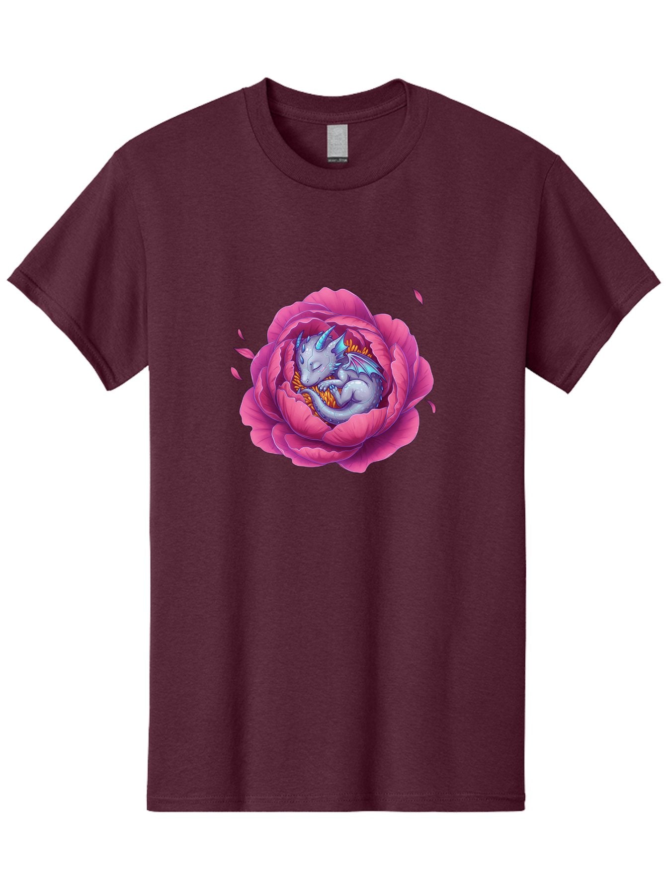 Dragon-In-Rose-1 Men'S Graphic Tee, 100% Cotton, Comfortable Casual Summer Wear, Machine Washable, Vintage Camera, Old Camera, Antique Camera, Black Camera, Classic Photography, Photography Equipment, Nostalgic Device, Film Camera, Camera Art Bak464 11