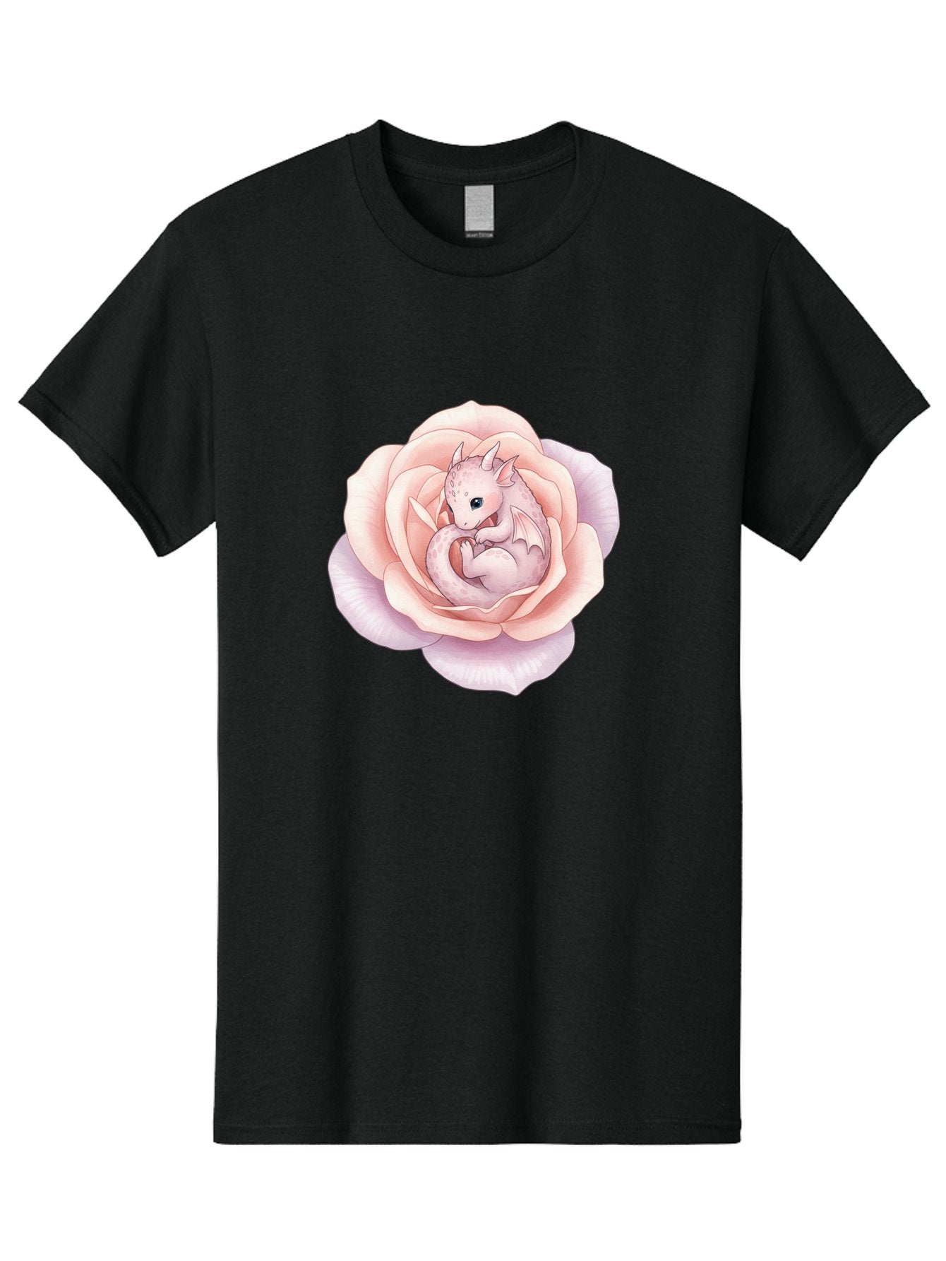 Dragon-In-Rose-3 Men'S Graphic Tee, 100% Cotton, Comfortable Casual Summer Wear, Machine Washable, Vintage Camera, Old Camera, Antique Camera, Black Camera, Classic Photography, Photography Equipment, Nostalgic Device, Film Camera, Camera Art Bak466 15