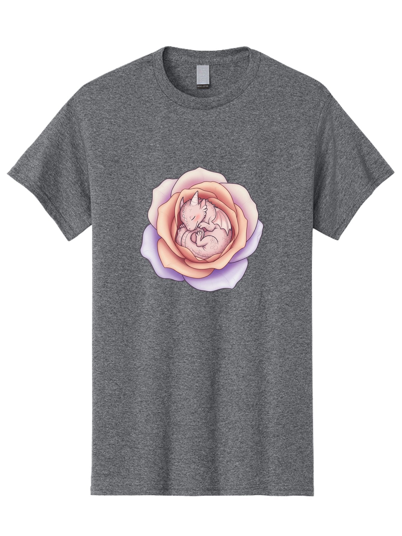 Dragon-In-Rose-4 Men'S Graphic Tee, 100% Cotton, Comfortable Casual Summer Wear, Machine Washable, Vintage Camera, Old Camera, Antique Camera, Black Camera, Classic Photography, Photography Equipment, Nostalgic Device, Film Camera, Camera Art Bak467 3