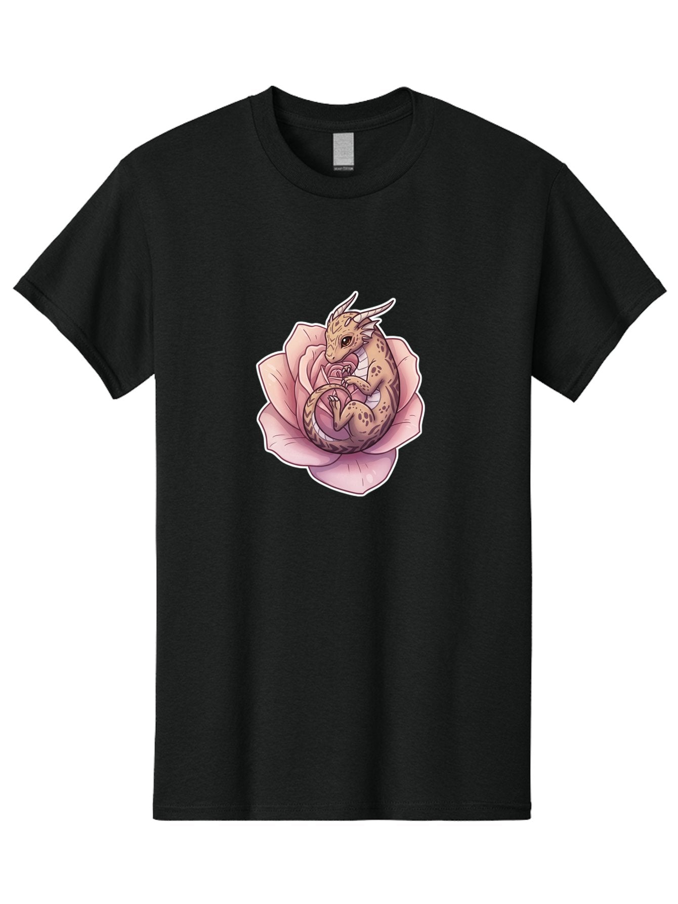 Dragon-In-Rose-6 Men'S Graphic Tee, 100% Cotton, Comfortable Casual Summer Wear, Machine Washable, Vintage Camera, Old Camera, Antique Camera, Black Camera, Classic Photography, Photography Equipment, Nostalgic Device, Film Camera, Camera Art Bak469 12