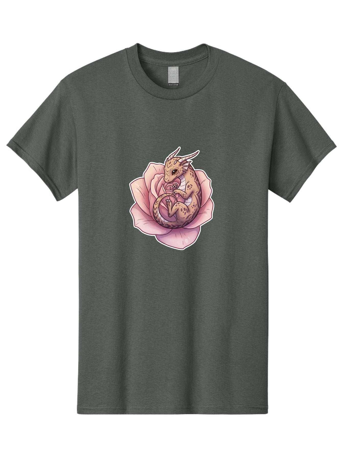 Dragon-In-Rose-6 Men'S Graphic Tee, 100% Cotton, Comfortable Casual Summer Wear, Machine Washable, Vintage Camera, Old Camera, Antique Camera, Black Camera, Classic Photography, Photography Equipment, Nostalgic Device, Film Camera, Camera Art Bak469