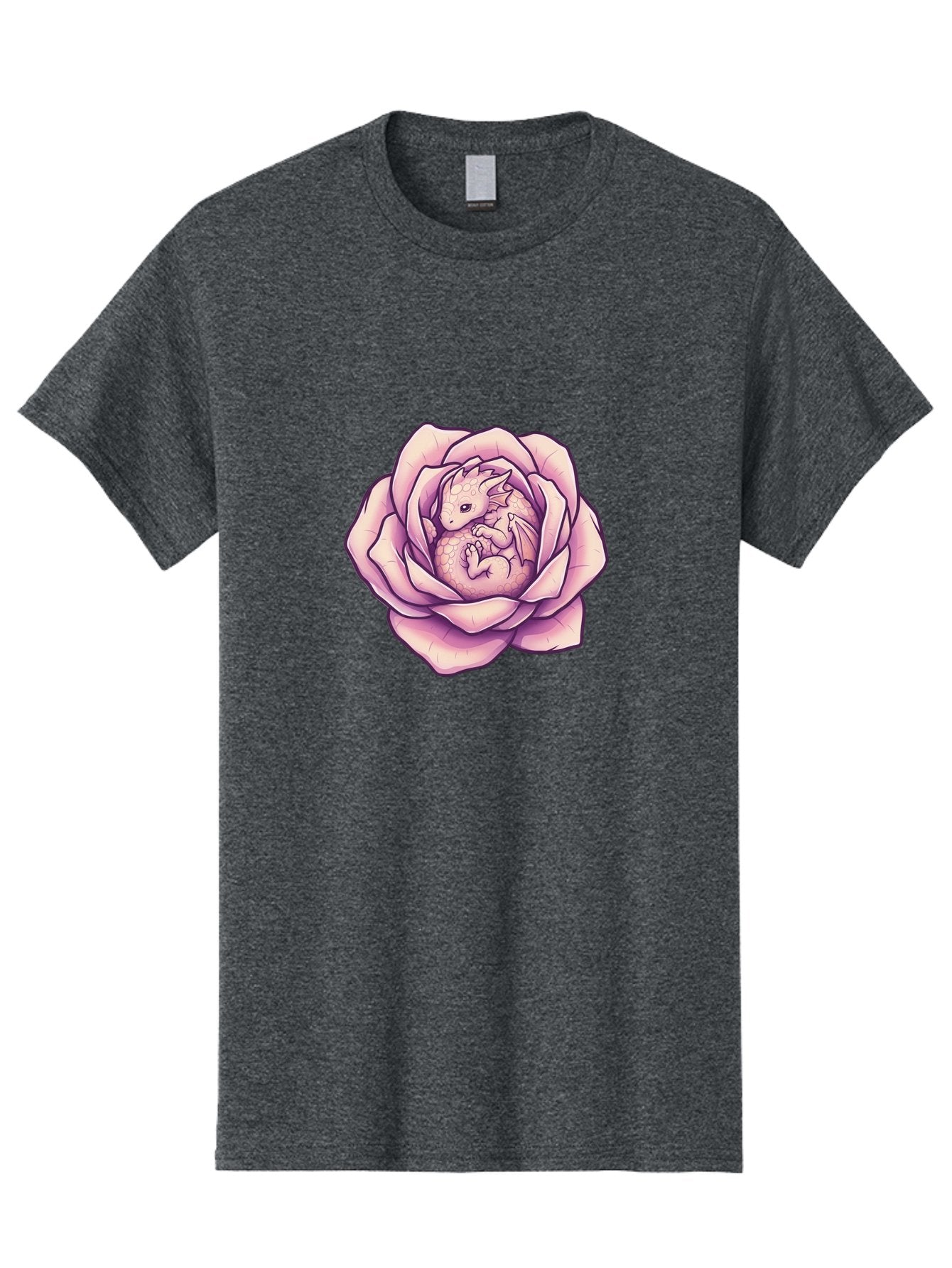 Dragon-In-Rose-7 Men'S Graphic Tee, 100% Cotton, Comfortable Casual Summer Wear, Machine Washable, Vintage Camera, Old Camera, Antique Camera, Black Camera, Classic Photography, Photography Equipment, Nostalgic Device, Film Camera, Camera Art Bak470 7