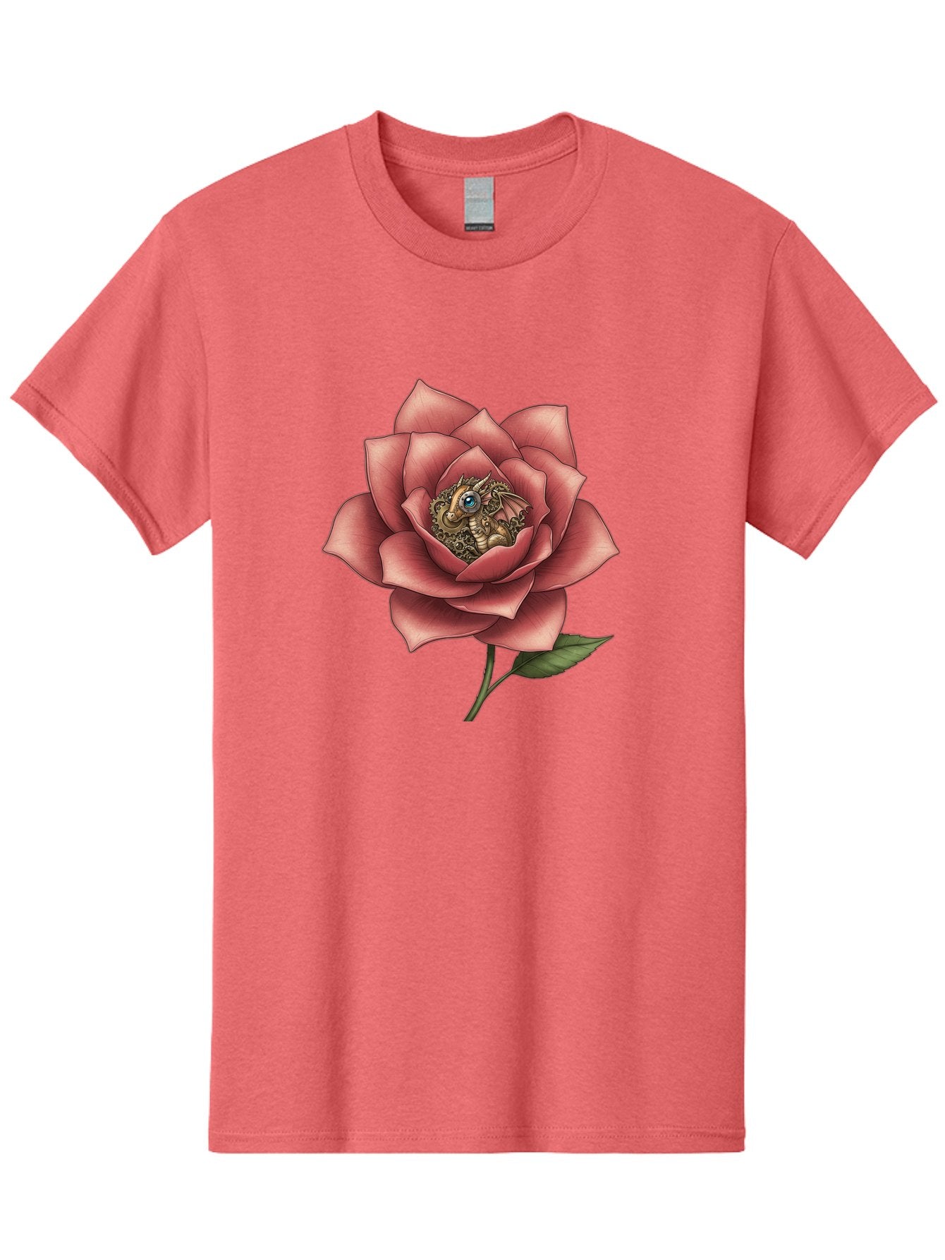 Dragon-In-Rose Men'S Graphic Tee, 100% Cotton, Comfortable Casual Summer Wear, Machine Washable, Vintage Camera, Old Camera, Antique Camera, Black Camera, Classic Photography, Photography Equipment, Nostalgic Device, Film Camera, Camera Art Bak472
