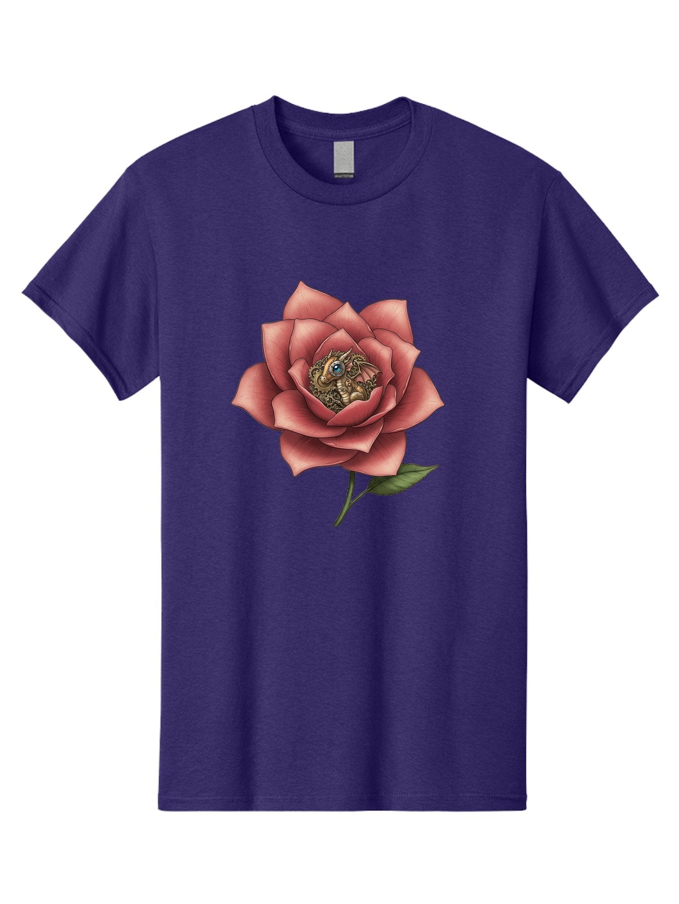 Dragon-In-Rose Men'S Graphic Tee, 100% Cotton, Comfortable Casual Summer Wear, Machine Washable, Vintage Camera, Old Camera, Antique Camera, Black Camera, Classic Photography, Photography Equipment, Nostalgic Device, Film Camera, Camera Art Bak472 3